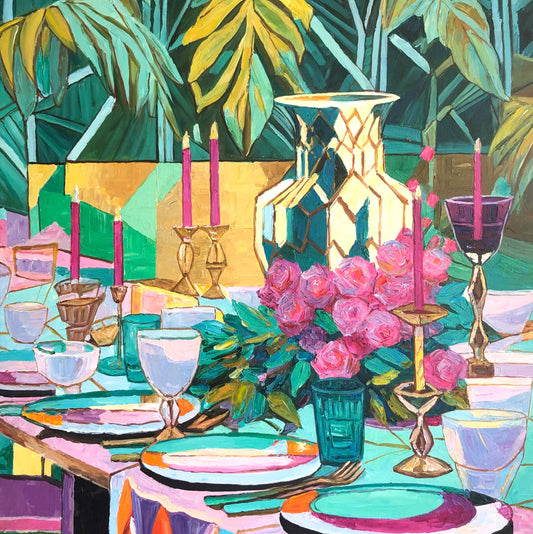 A Table set for Laughter - Katharina Husslein