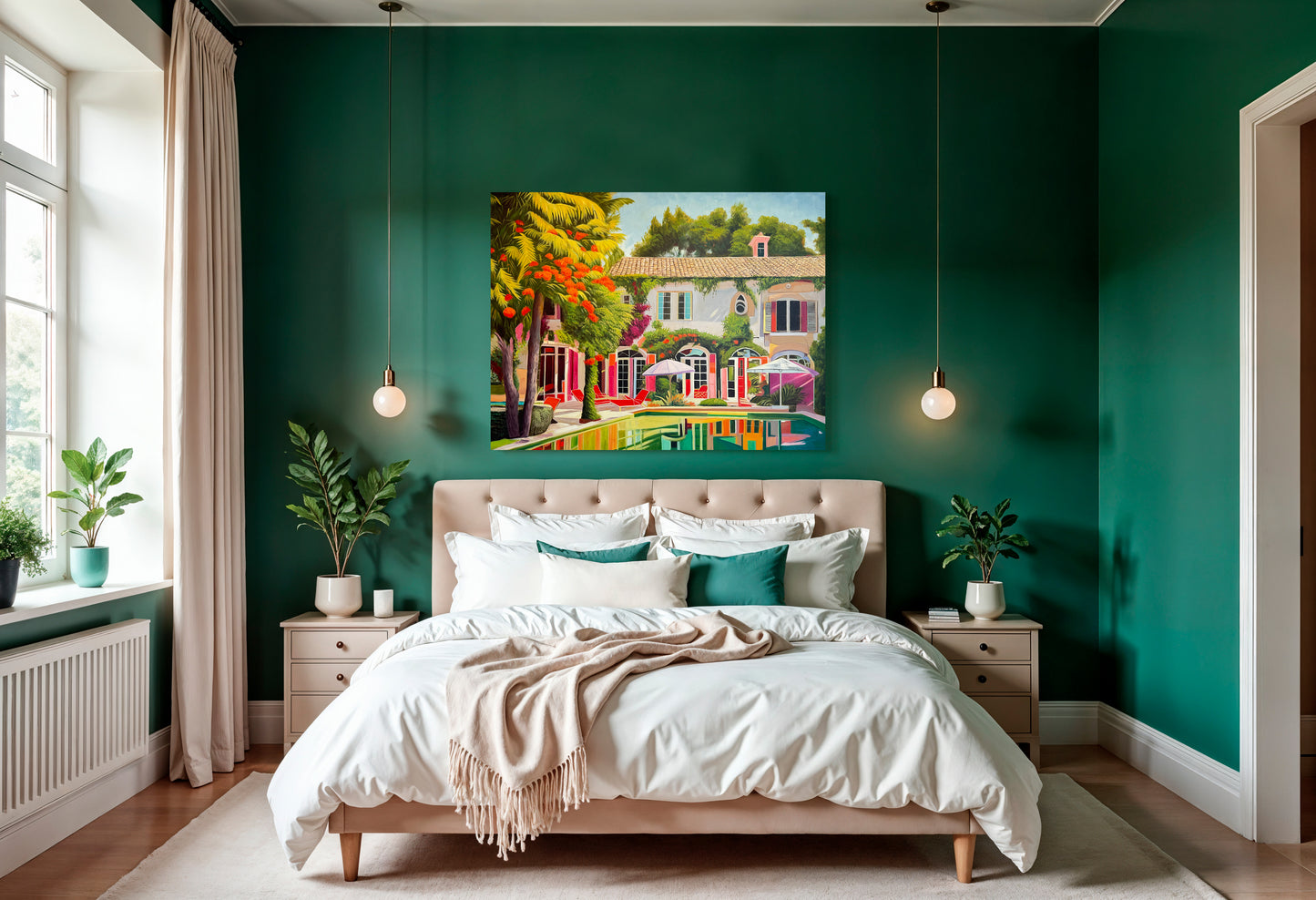 A House becomes a home with You