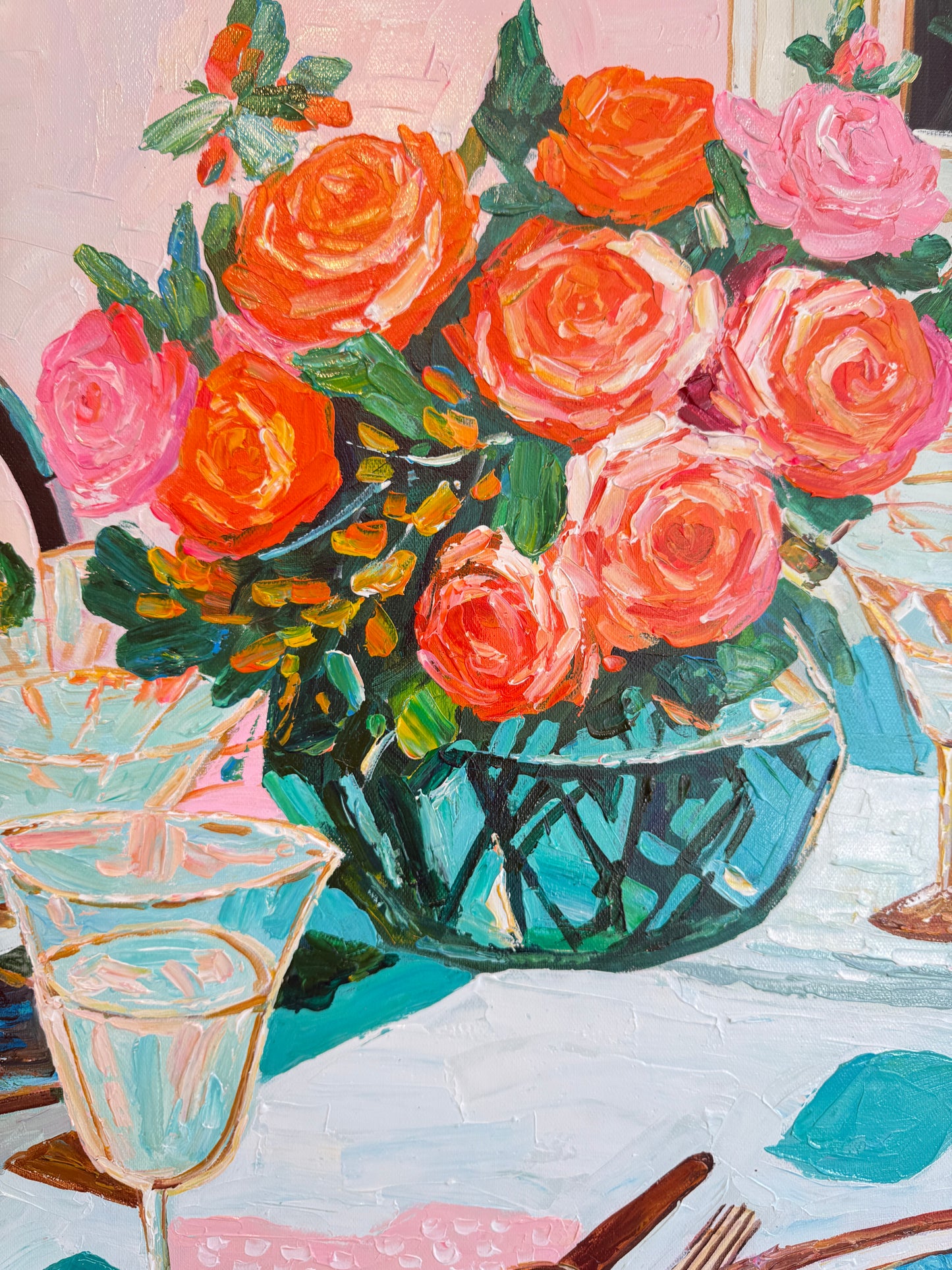 Soft light and sweet wine - Katharina Husslein