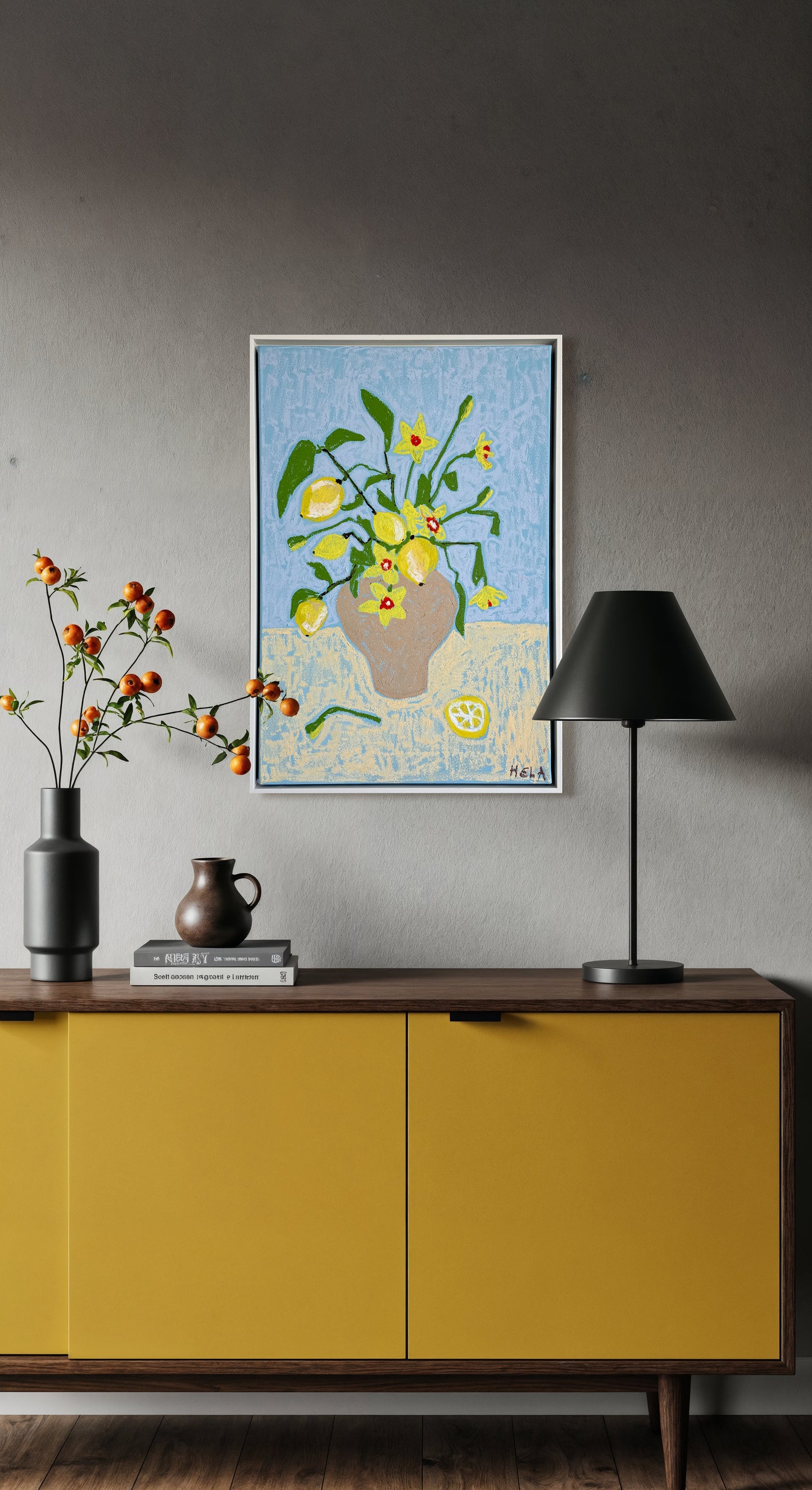 Lemons and blossoms - Hela