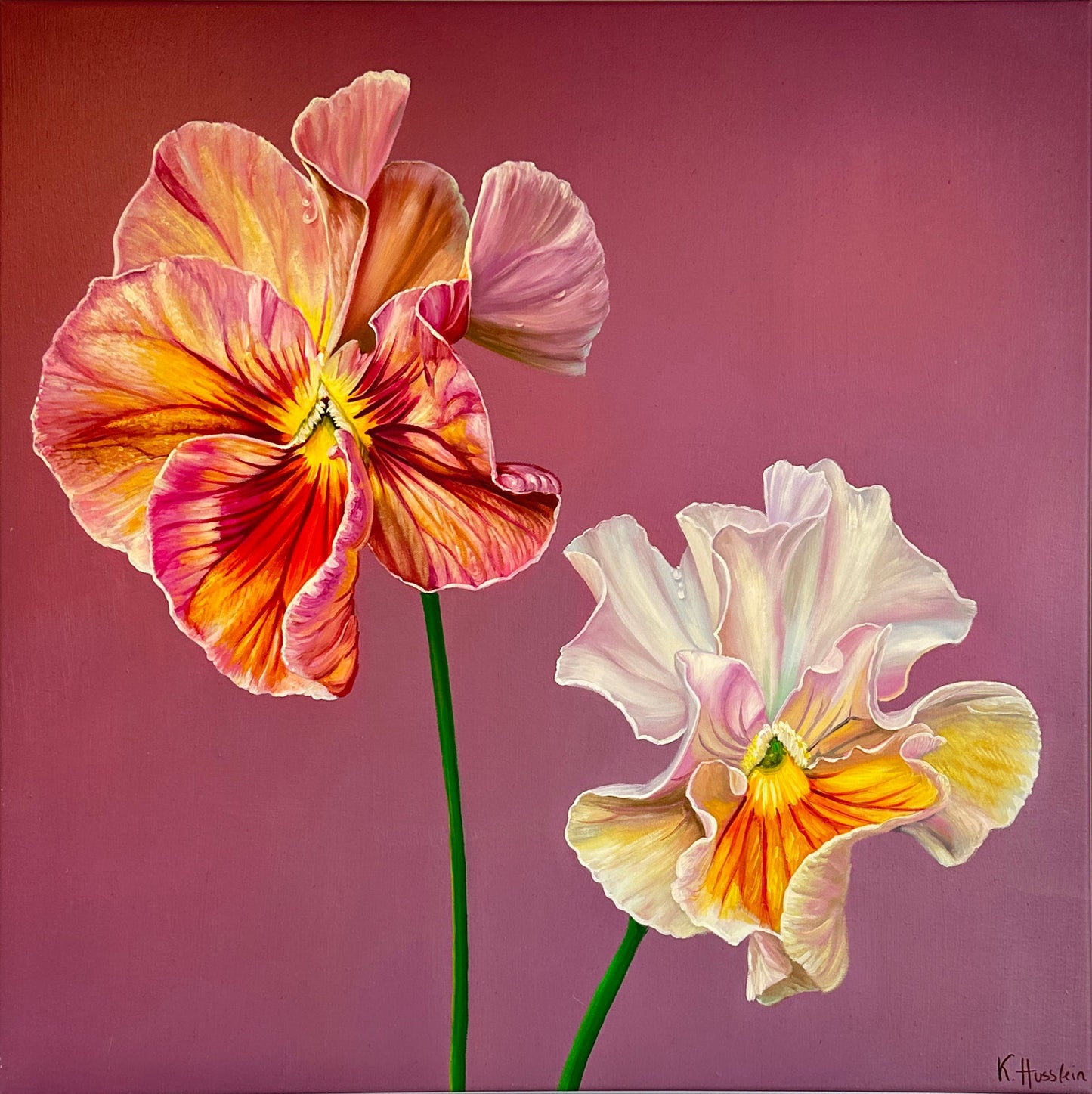 Love consists in this that two solitudes protect and touch and greet each other - K. Husslein