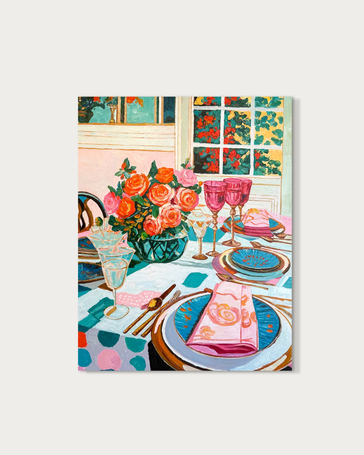 Soft light and sweet wine - Katharina Husslein