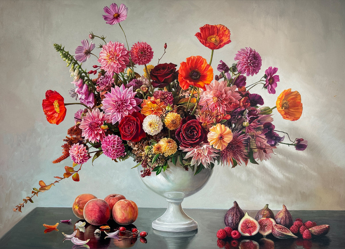 I loved you first a way a flower loves the sun - K. Husslein