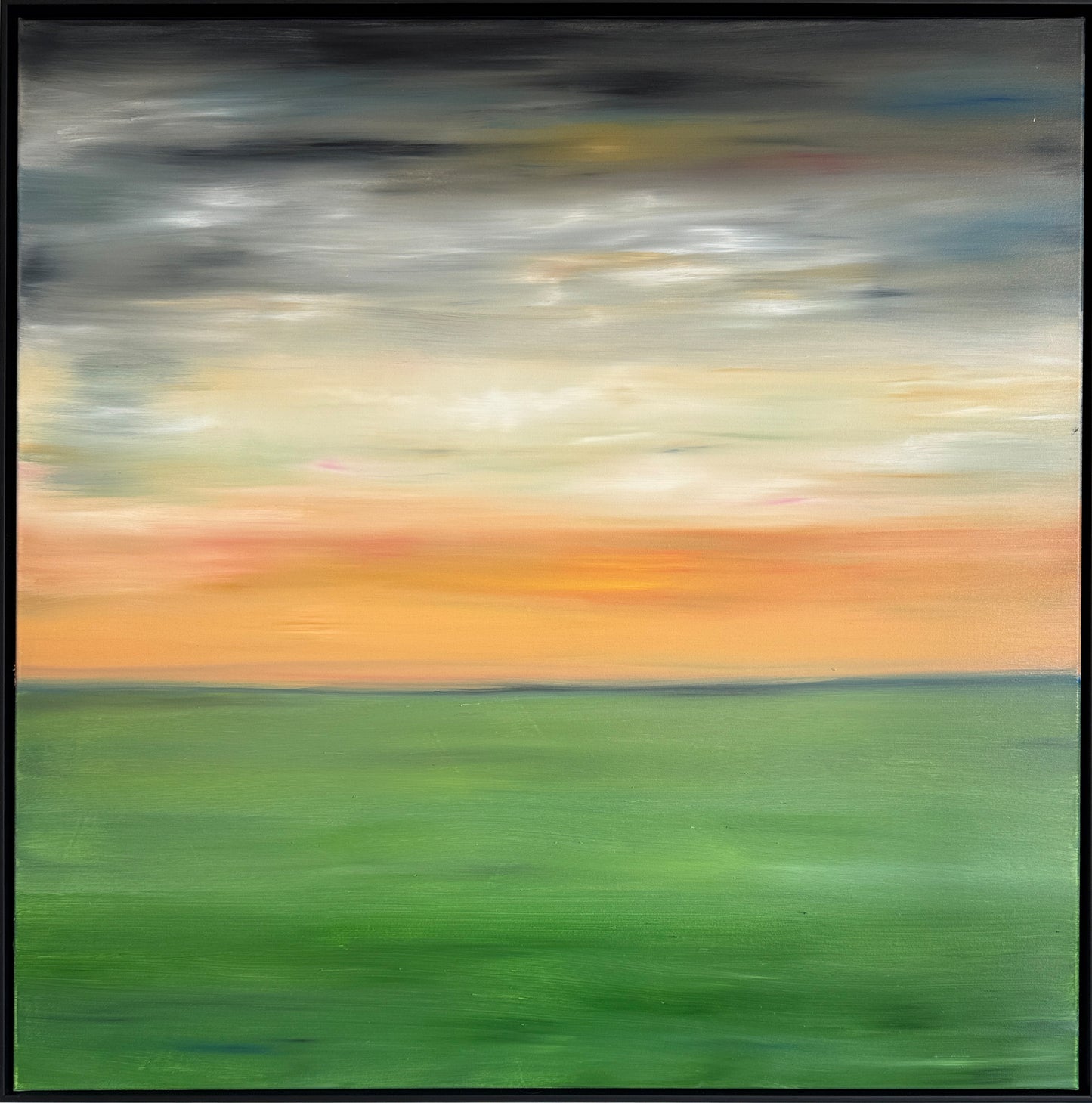 The horizon blurred into gold - Katharina Husslein