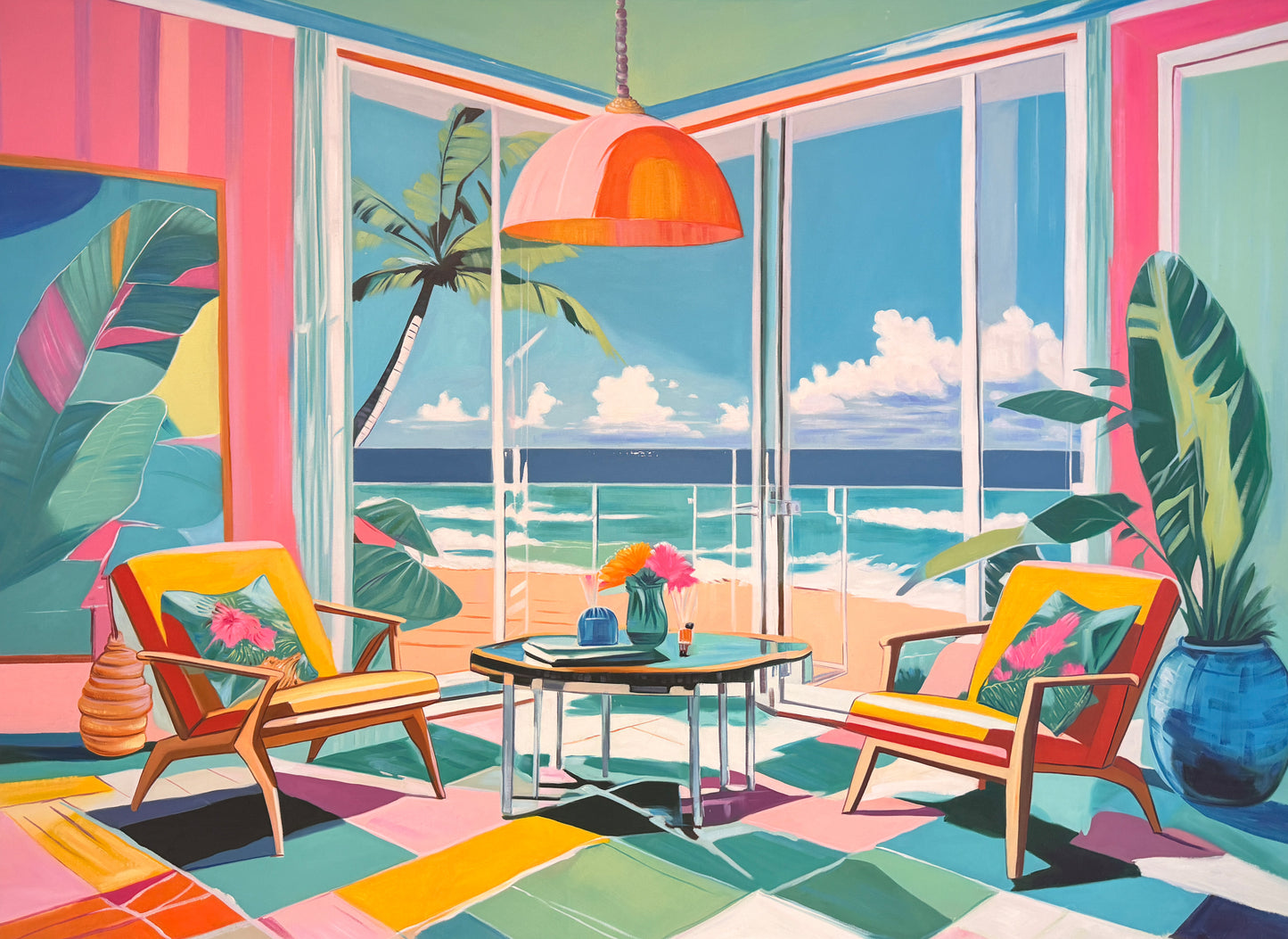 Warm walls, wide ocean - Barbara Schaumann