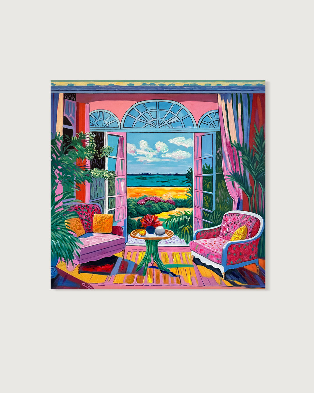 The air between us moved like music - Barbara Schaumann