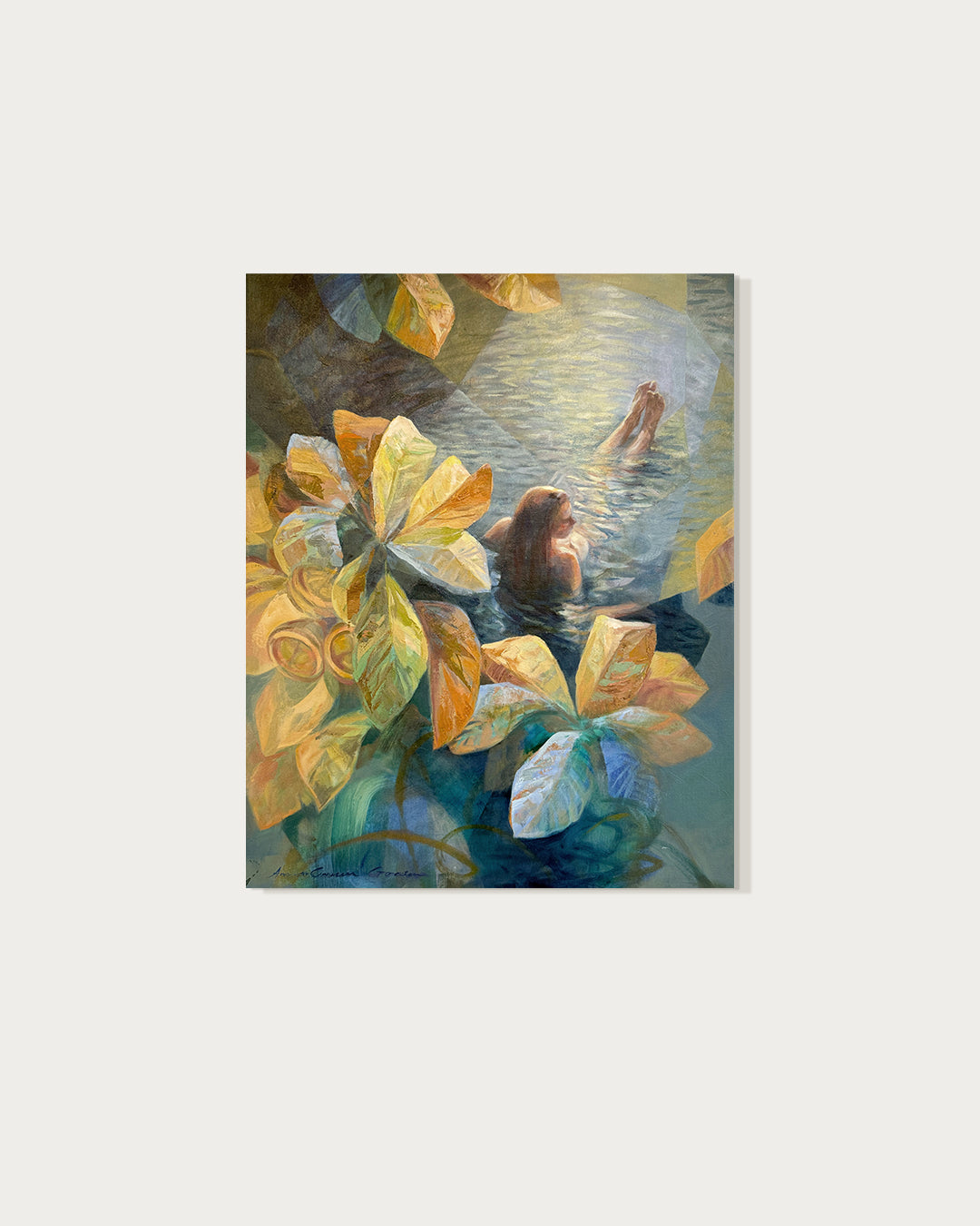 The Water Sings Because it Flows - Anna-Carien Goosen