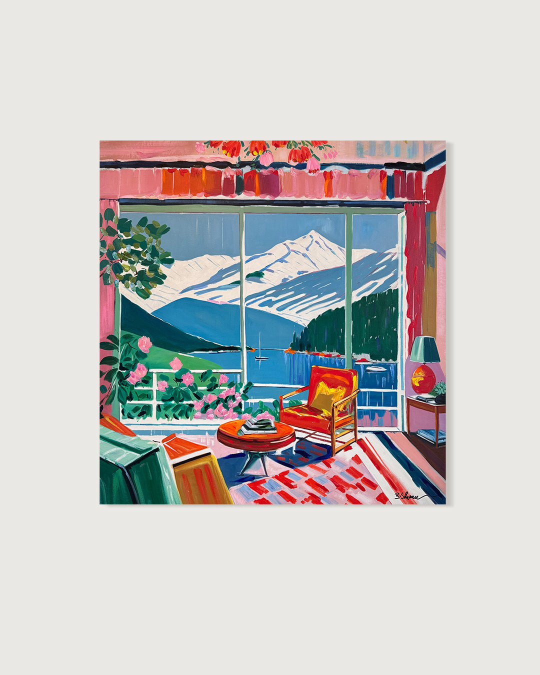 Where the shadow dances softly - Barbara Schaumann