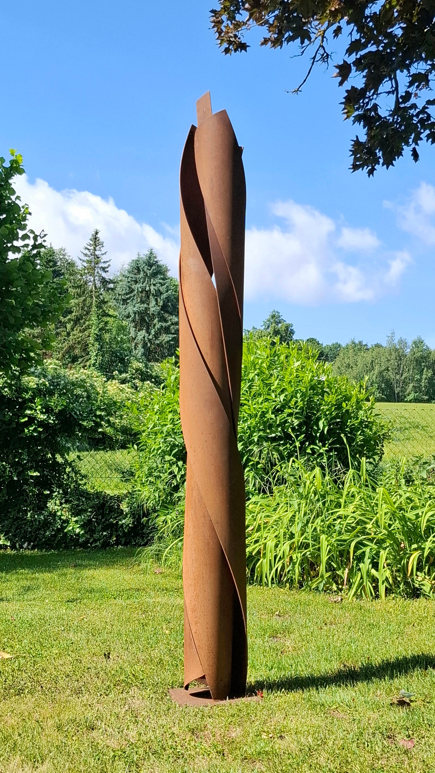 Axis mundi II Sculpture - Kuno Vollet