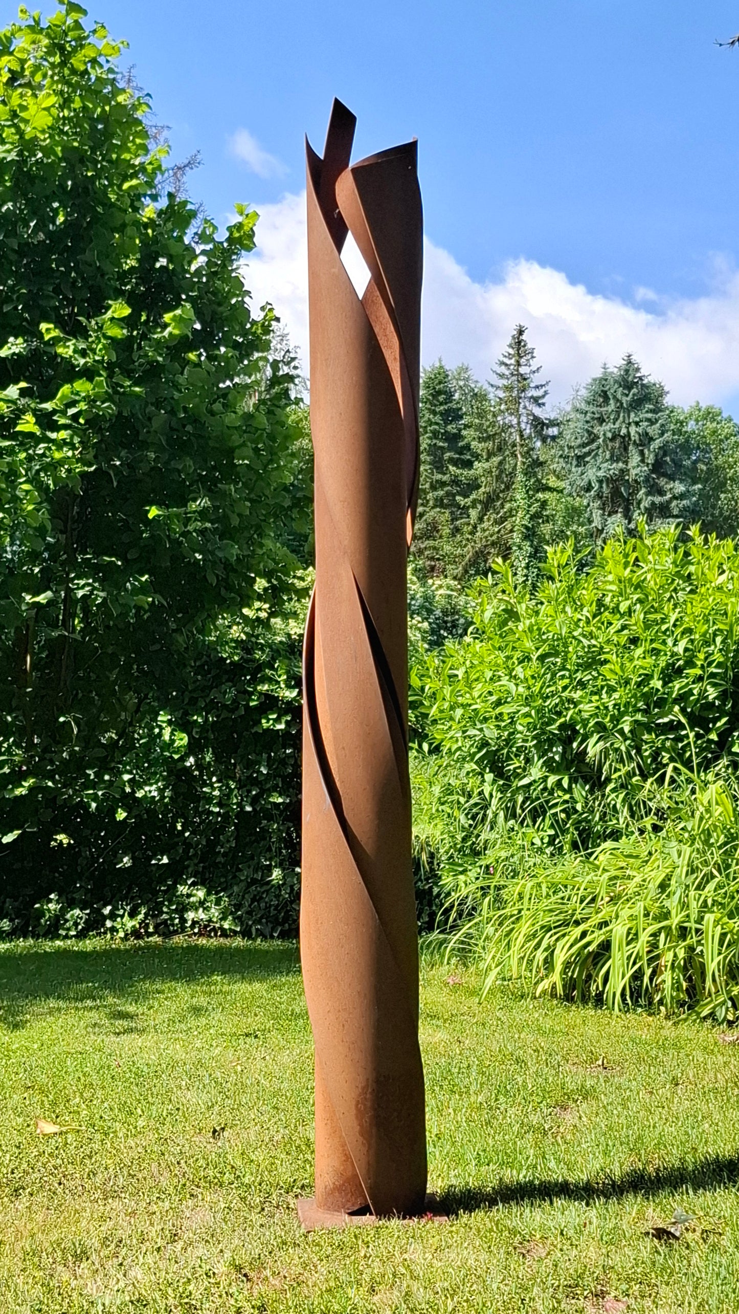 Axis mundi II Sculpture - Kuno Vollet