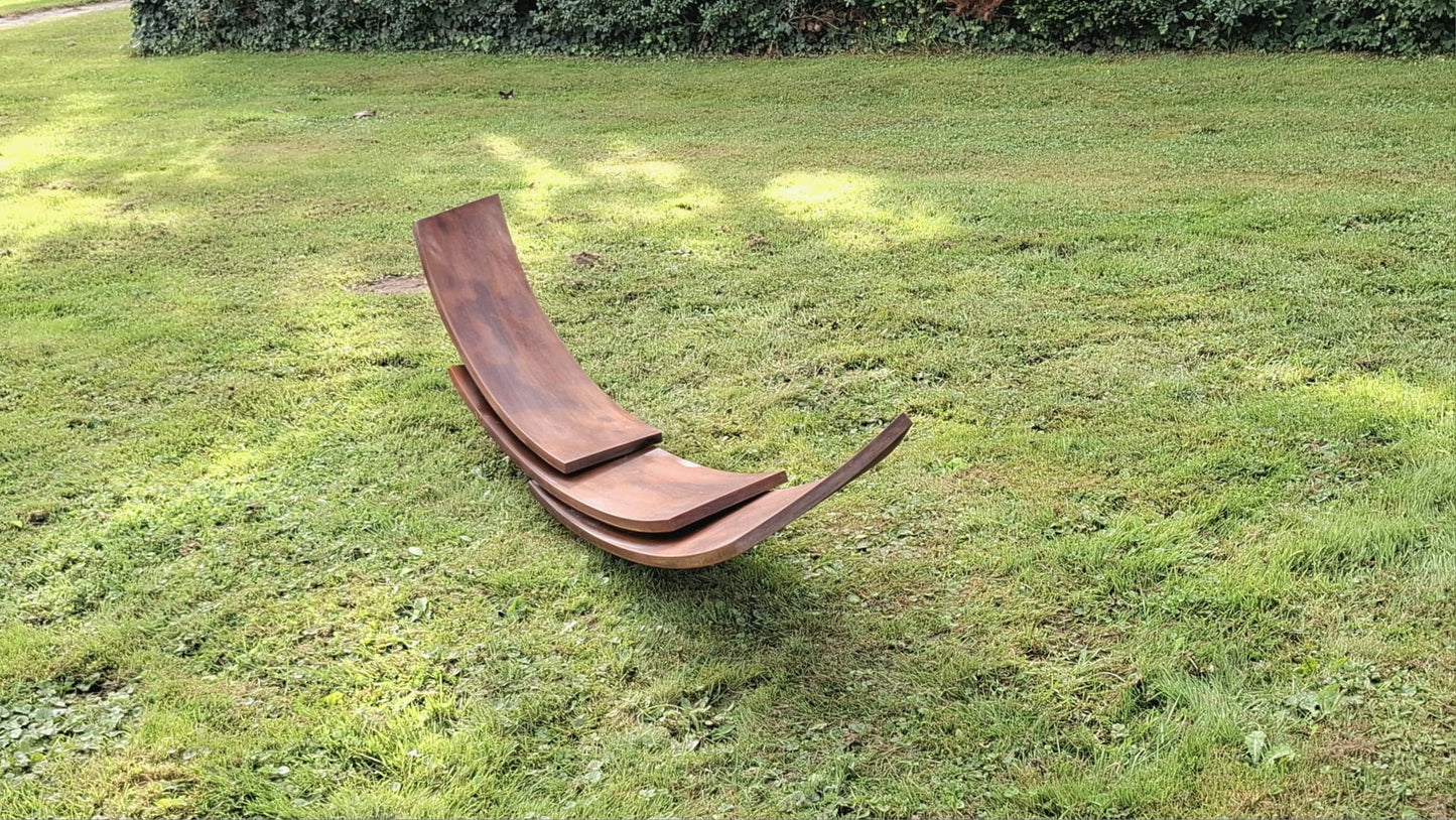 Large Balance - Rusted Steel Sculpture - Kuno Vollet