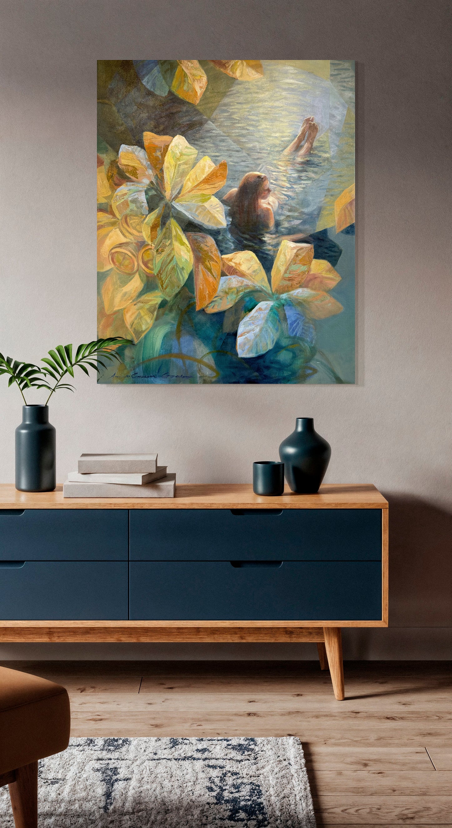 The Water Sings Because it Flows - Anna-Carien Goosen