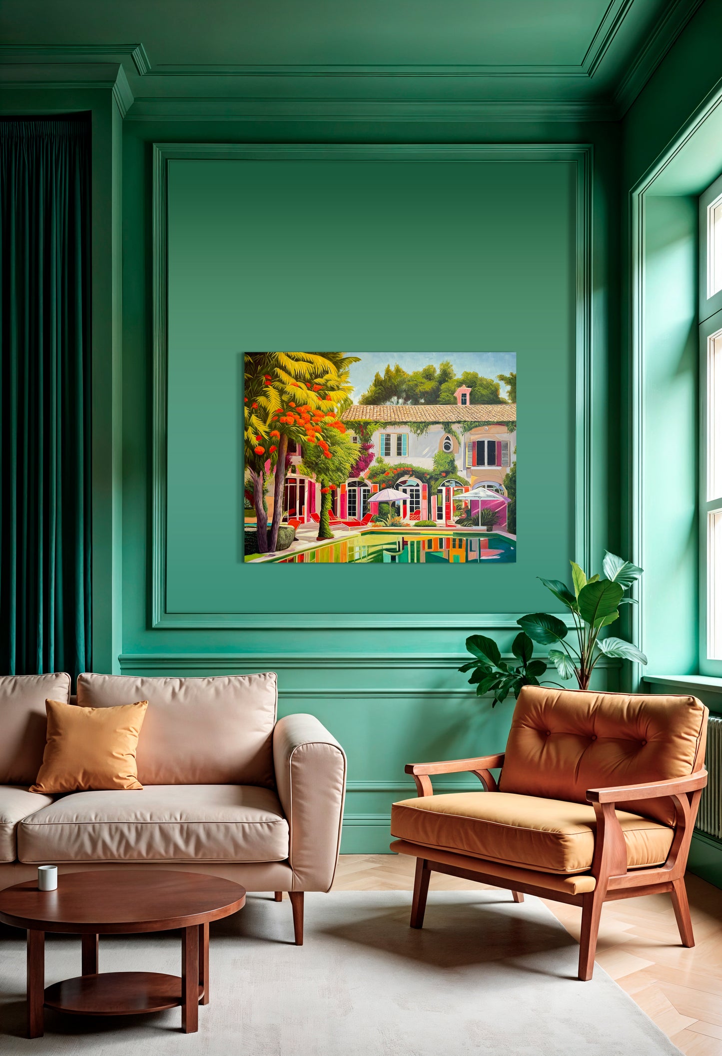 A House becomes a home with You