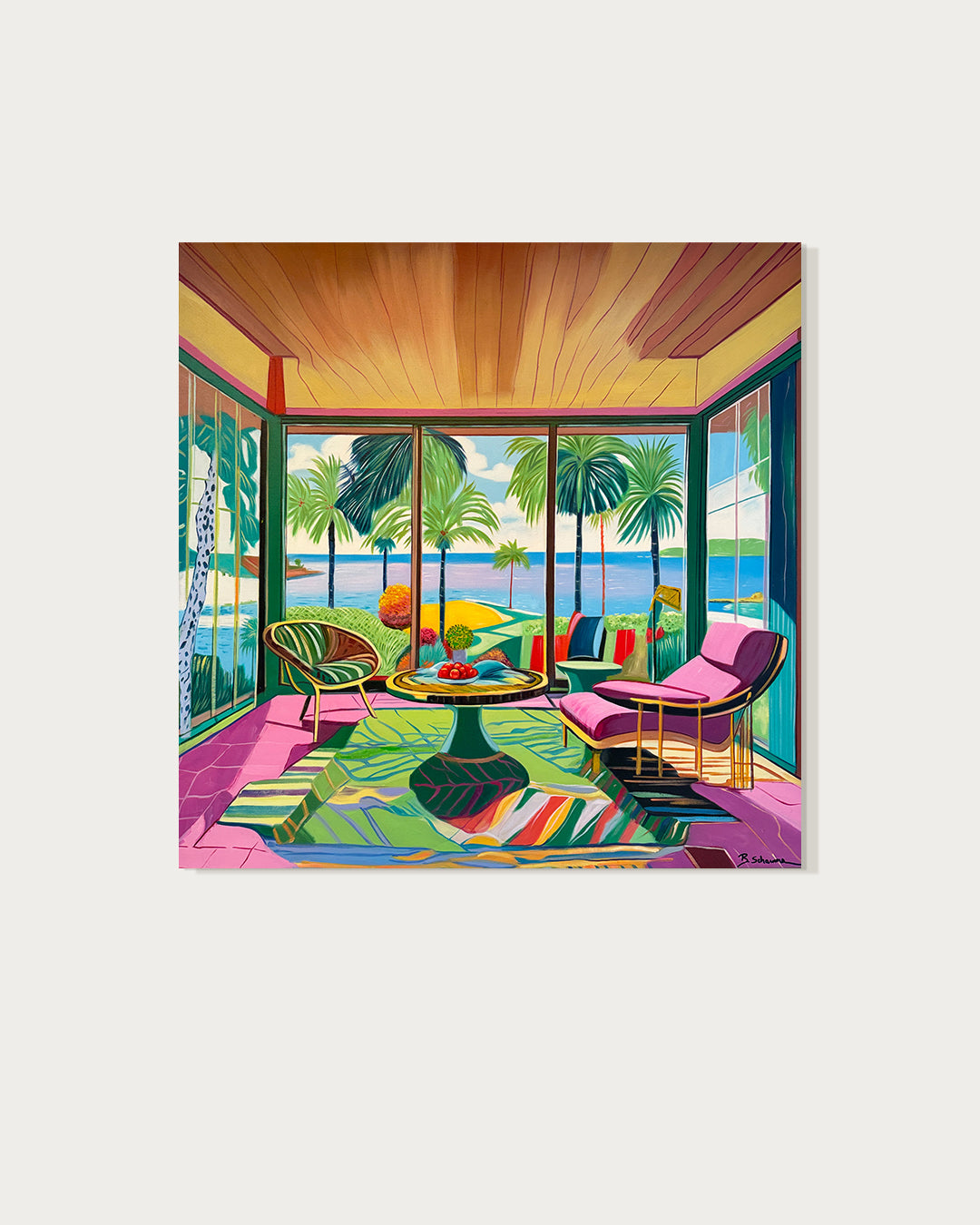 Far shores familiar sky - Barbara Schaumann