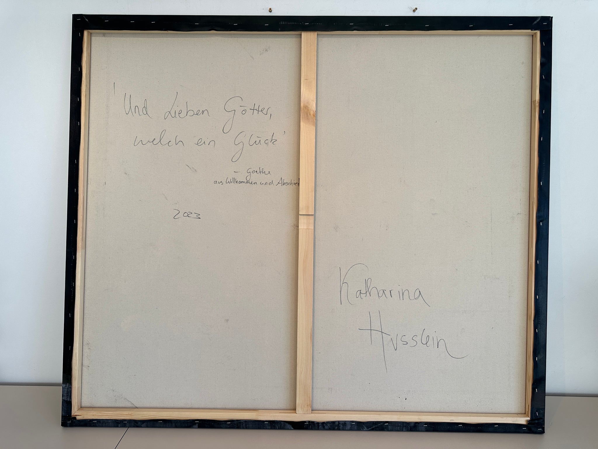 Und Lieben Götter, welch ein Glück - Katharina Husslein
