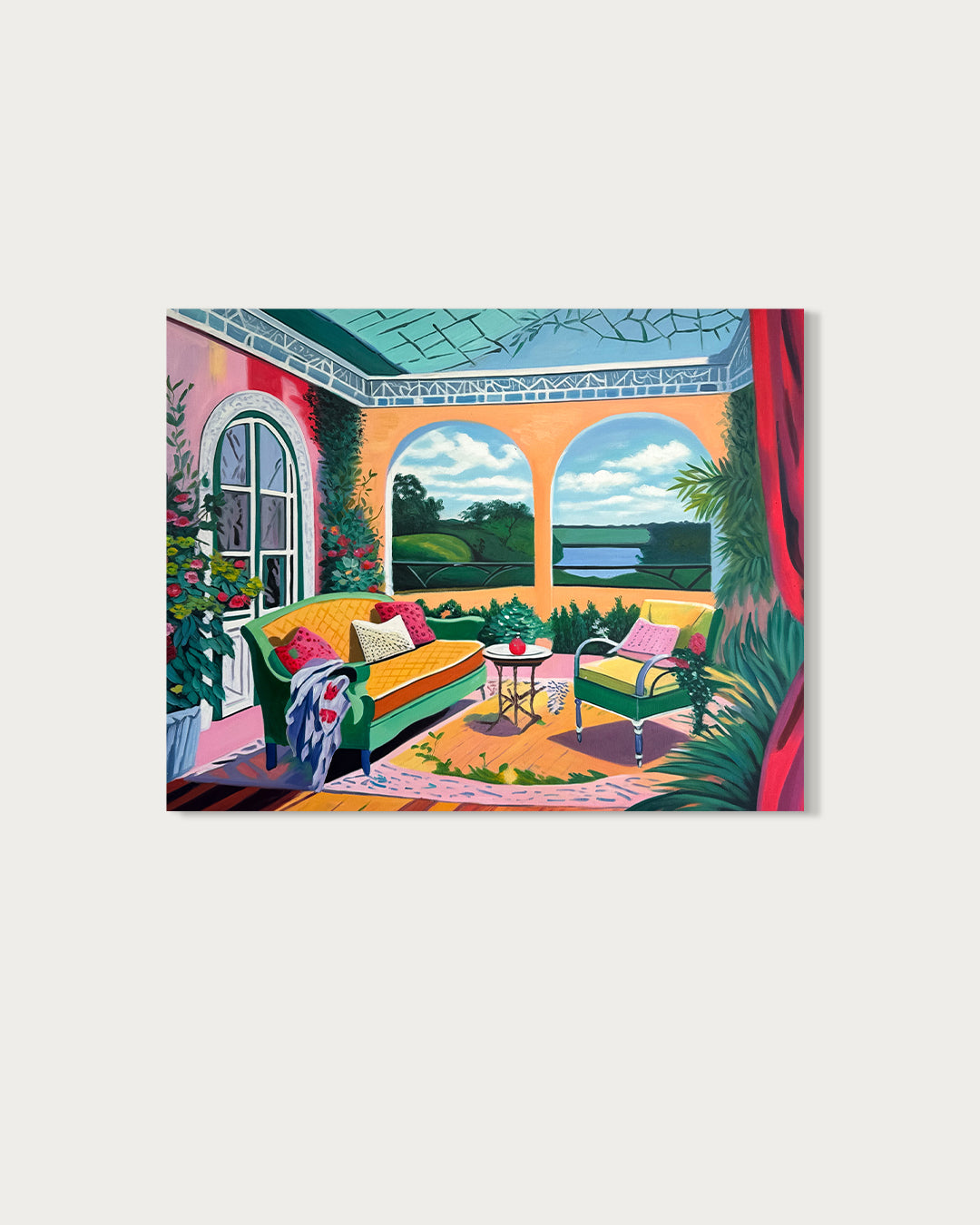 A quiet afternoon - Barbara Schaumann