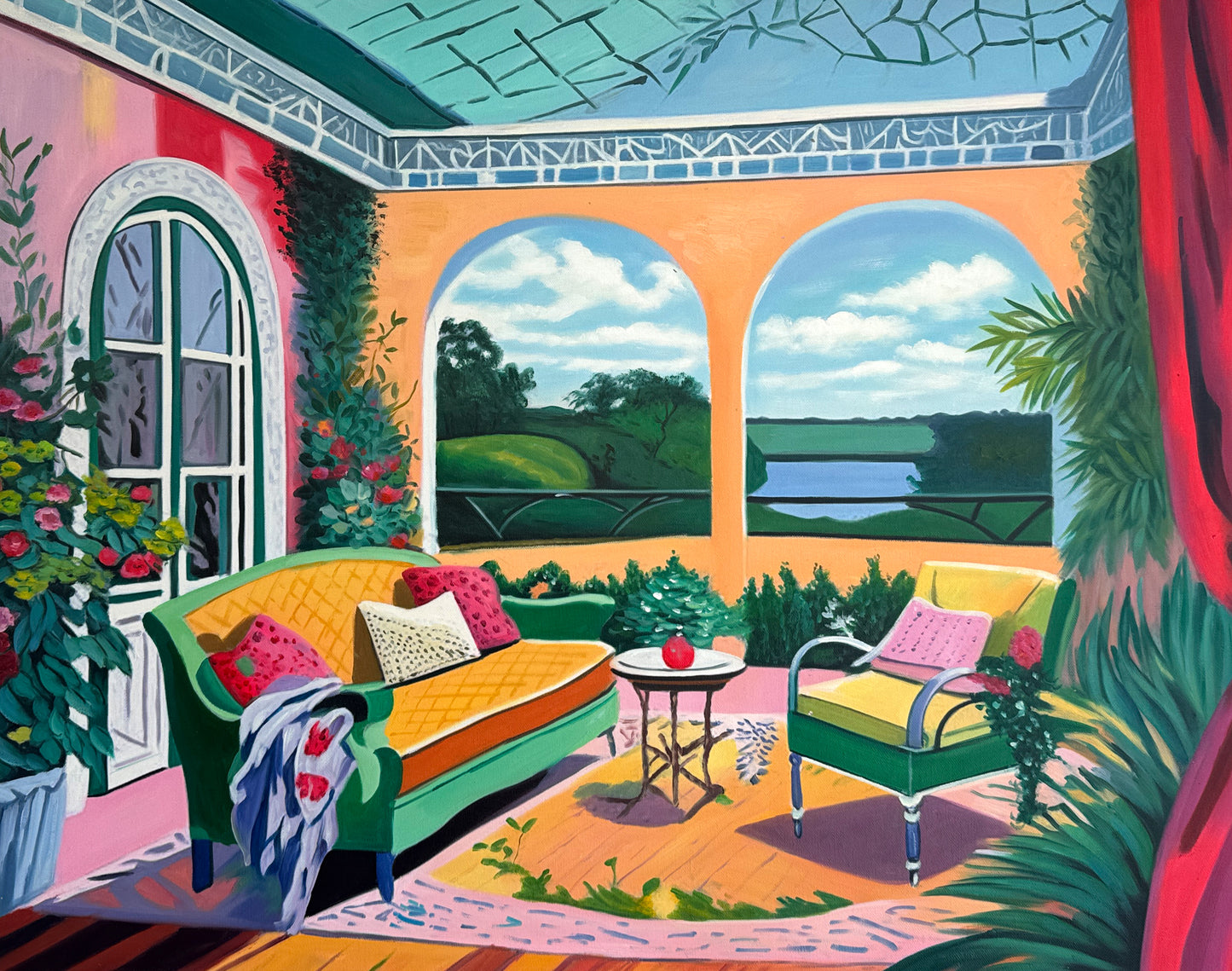 A quiet afternoon - Barbara Schaumann