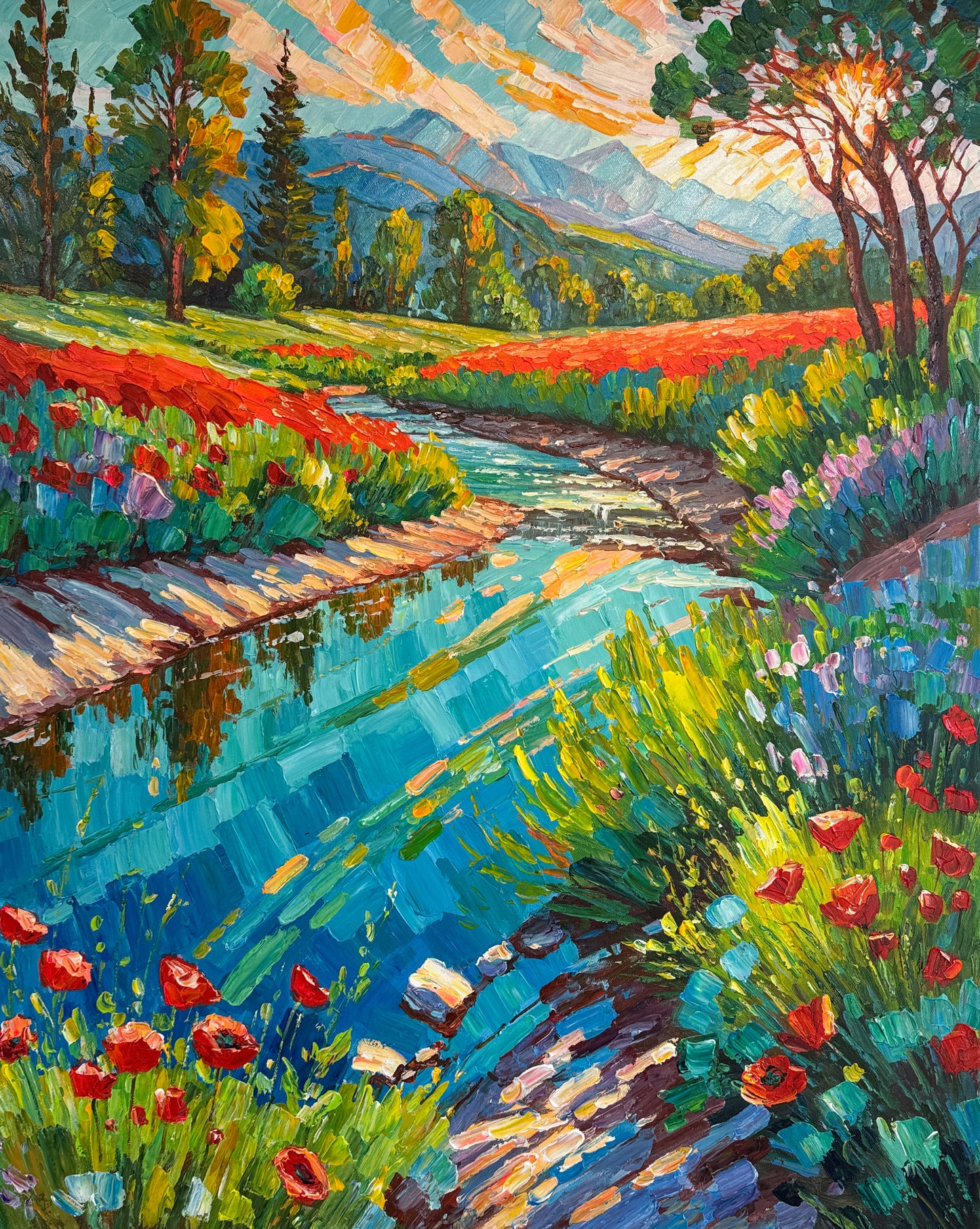 Drifting with the River Light - K. Husslein