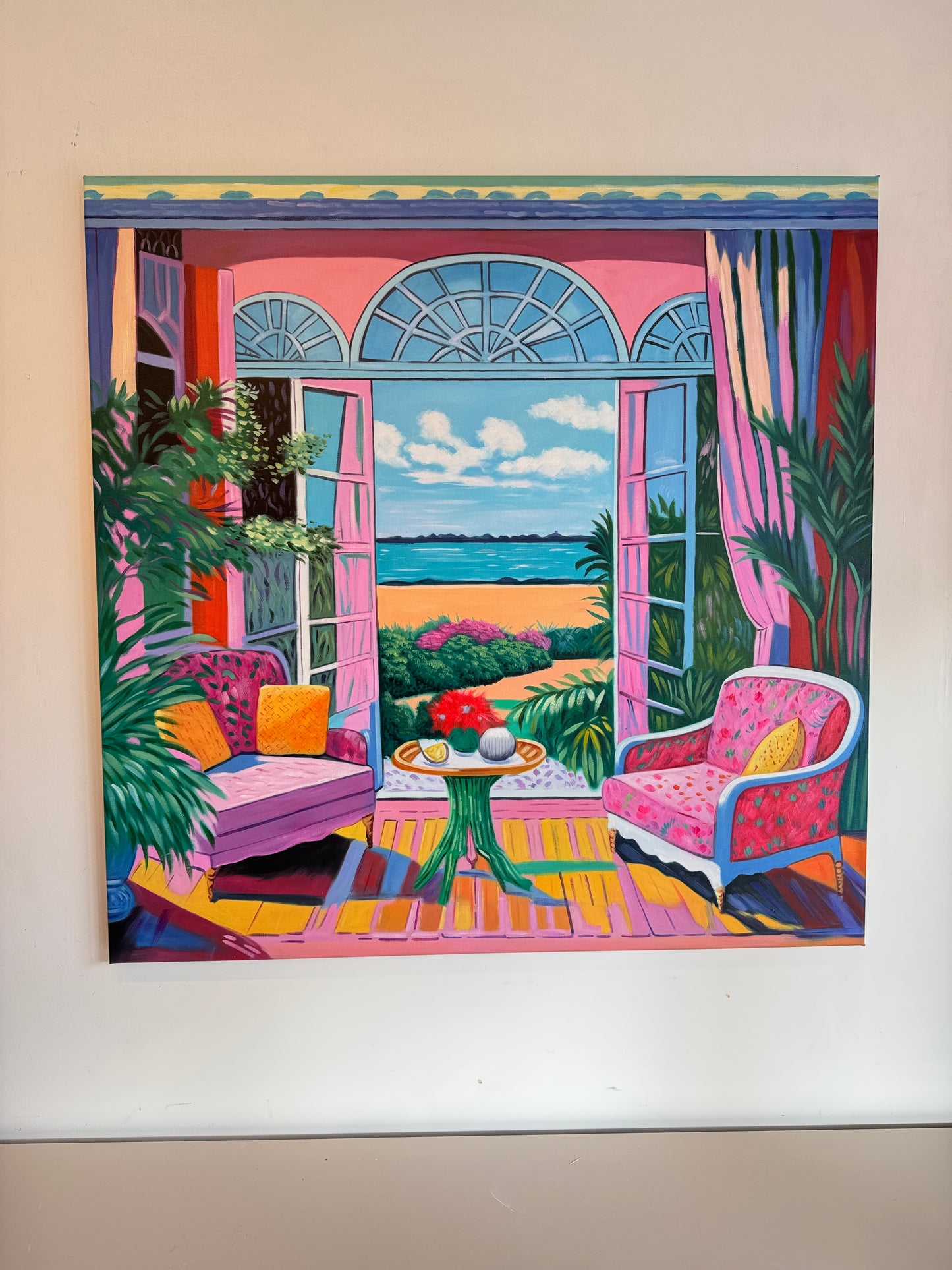 The air between us moved like music - Barbara Schaumann