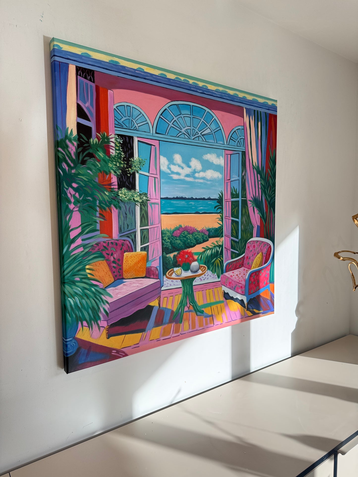 The air between us moved like music - Barbara Schaumann