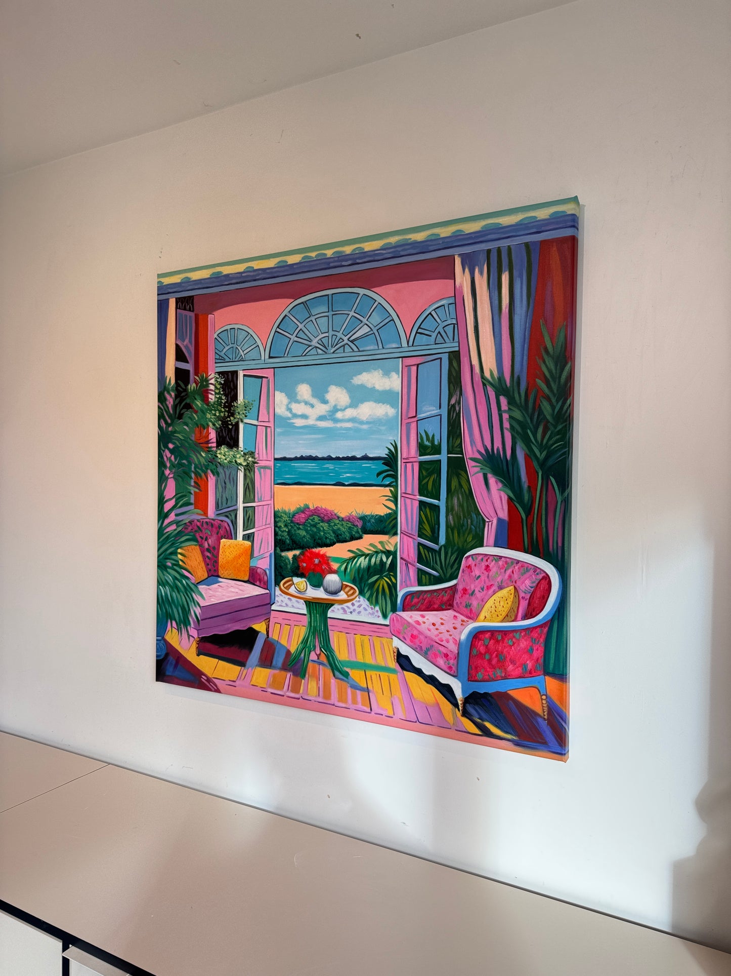 The air between us moved like music - Barbara Schaumann