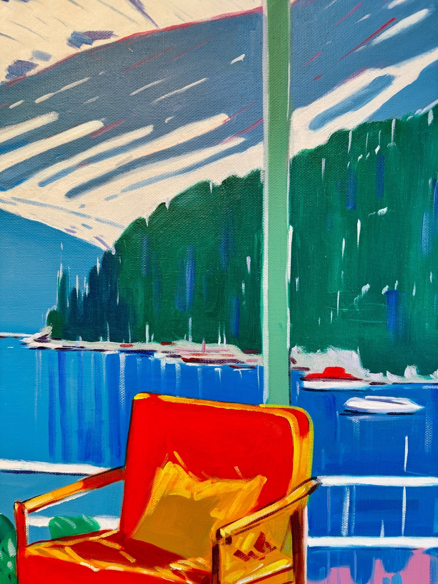 Where the shadow dances softly - Barbara Schaumann