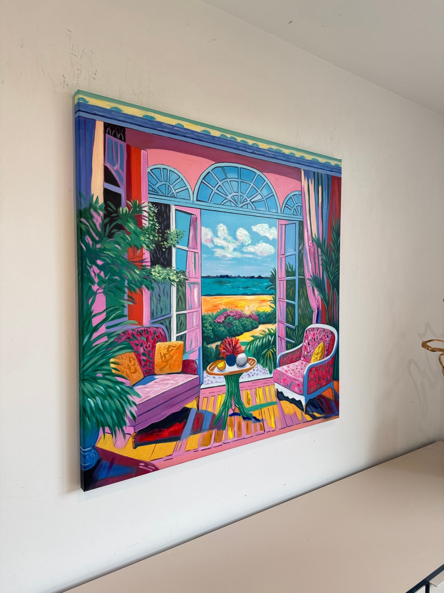 The air between us moved like music - Barbara Schaumann