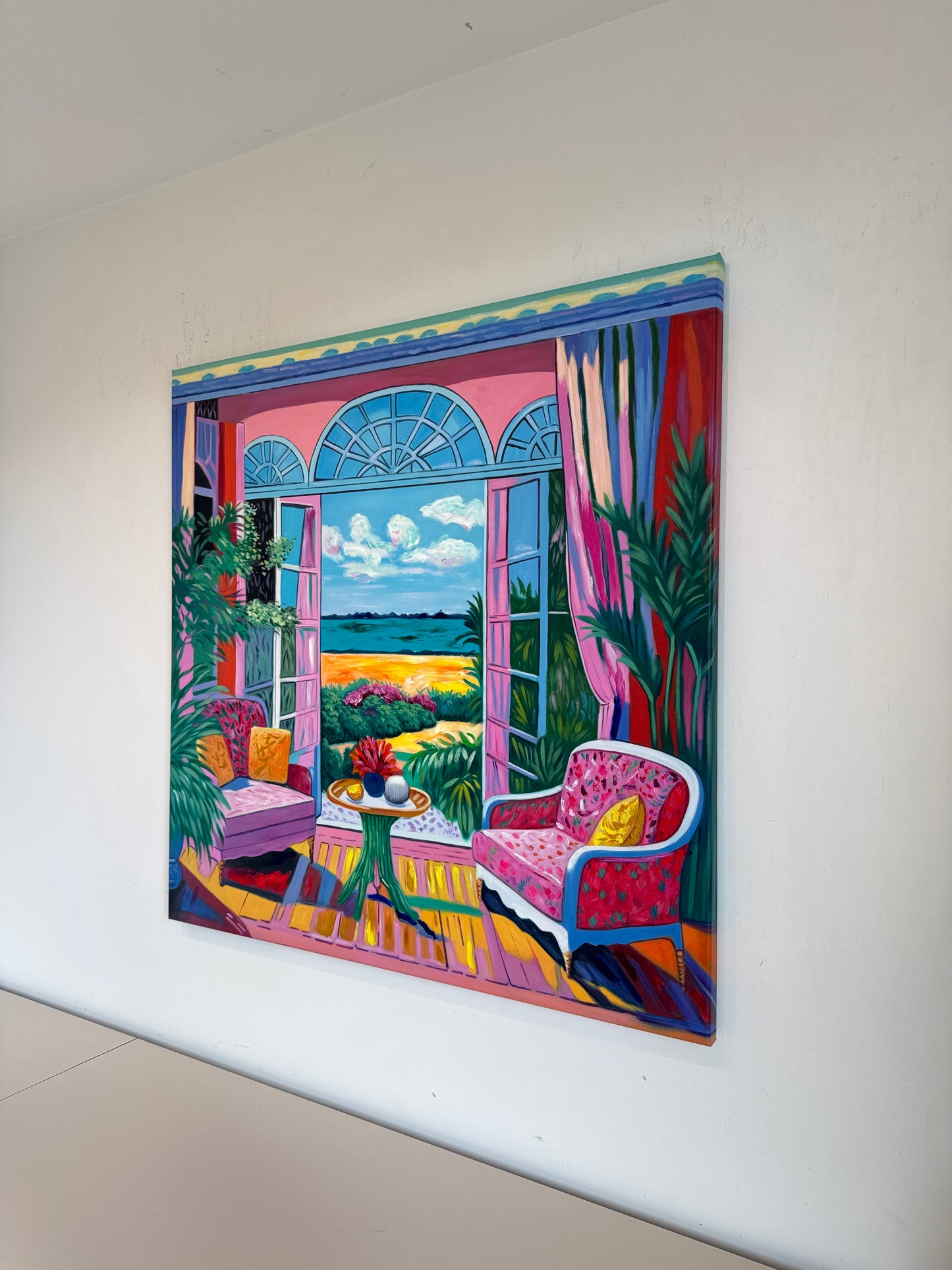 The air between us moved like music - Barbara Schaumann