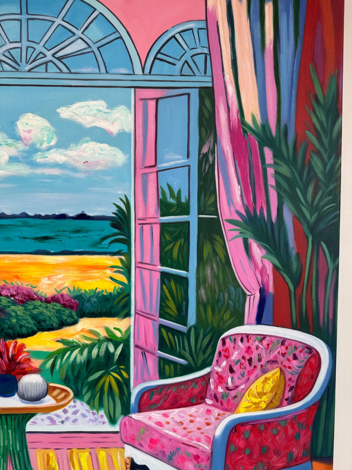 The air between us moved like music - Barbara Schaumann