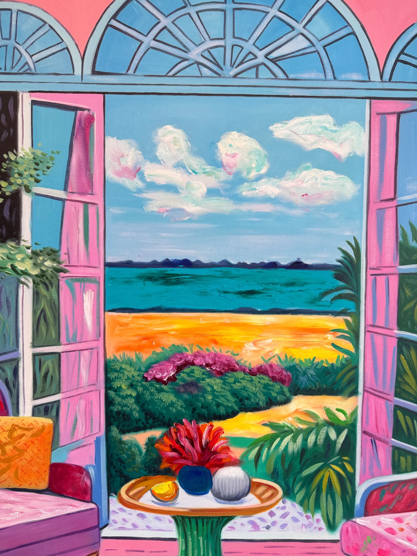 The air between us moved like music - Barbara Schaumann