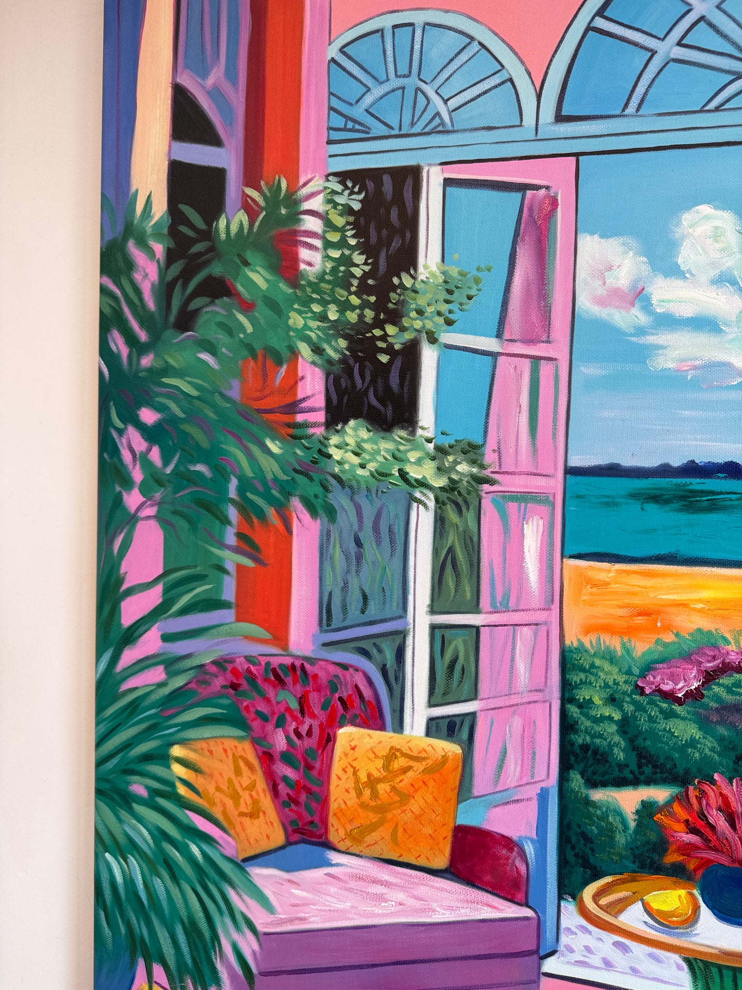 The air between us moved like music - Barbara Schaumann