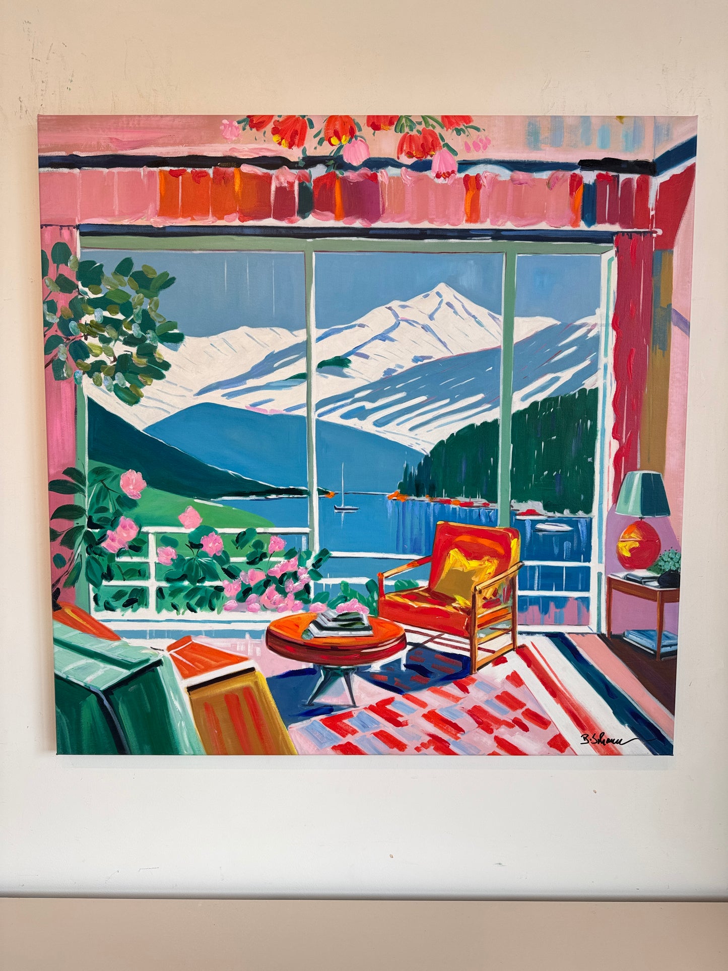 Where the shadow dances softly - Barbara Schaumann