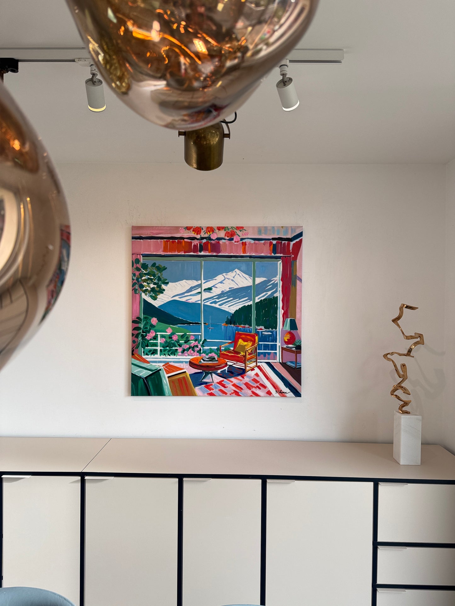 Where the shadow dances softly - Barbara Schaumann