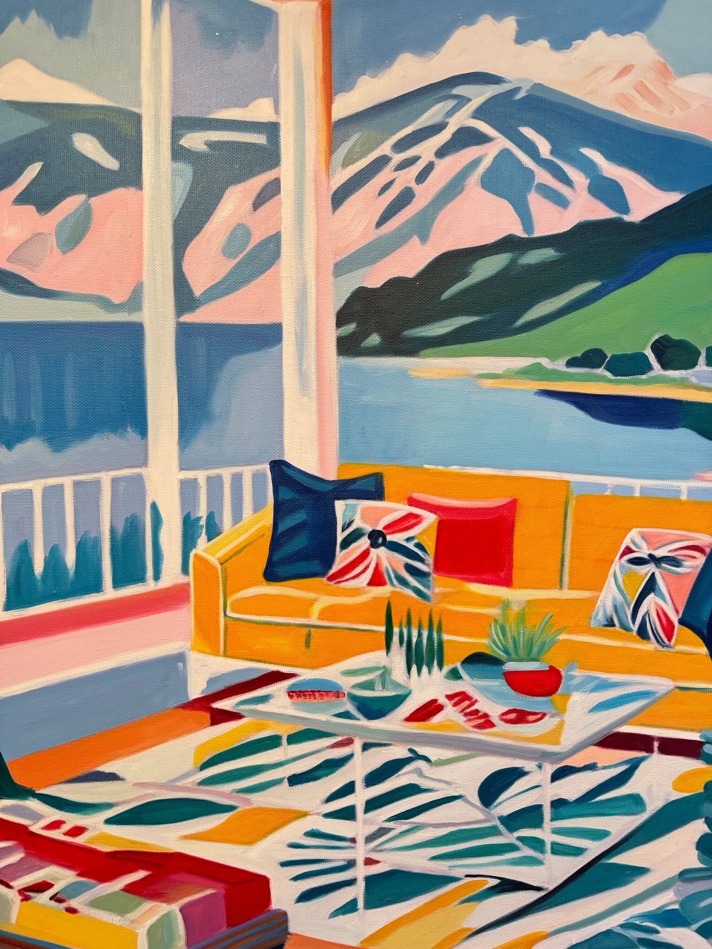 The mountains we dream in - Barbara Schaumann