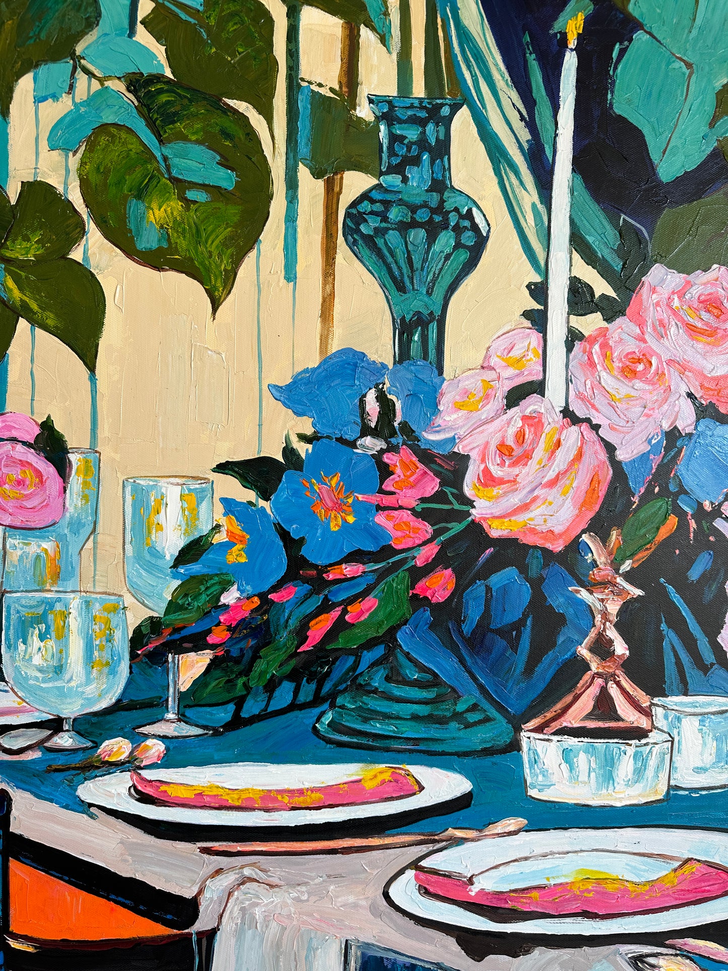 Midnight at the long table - Katharina Husslein