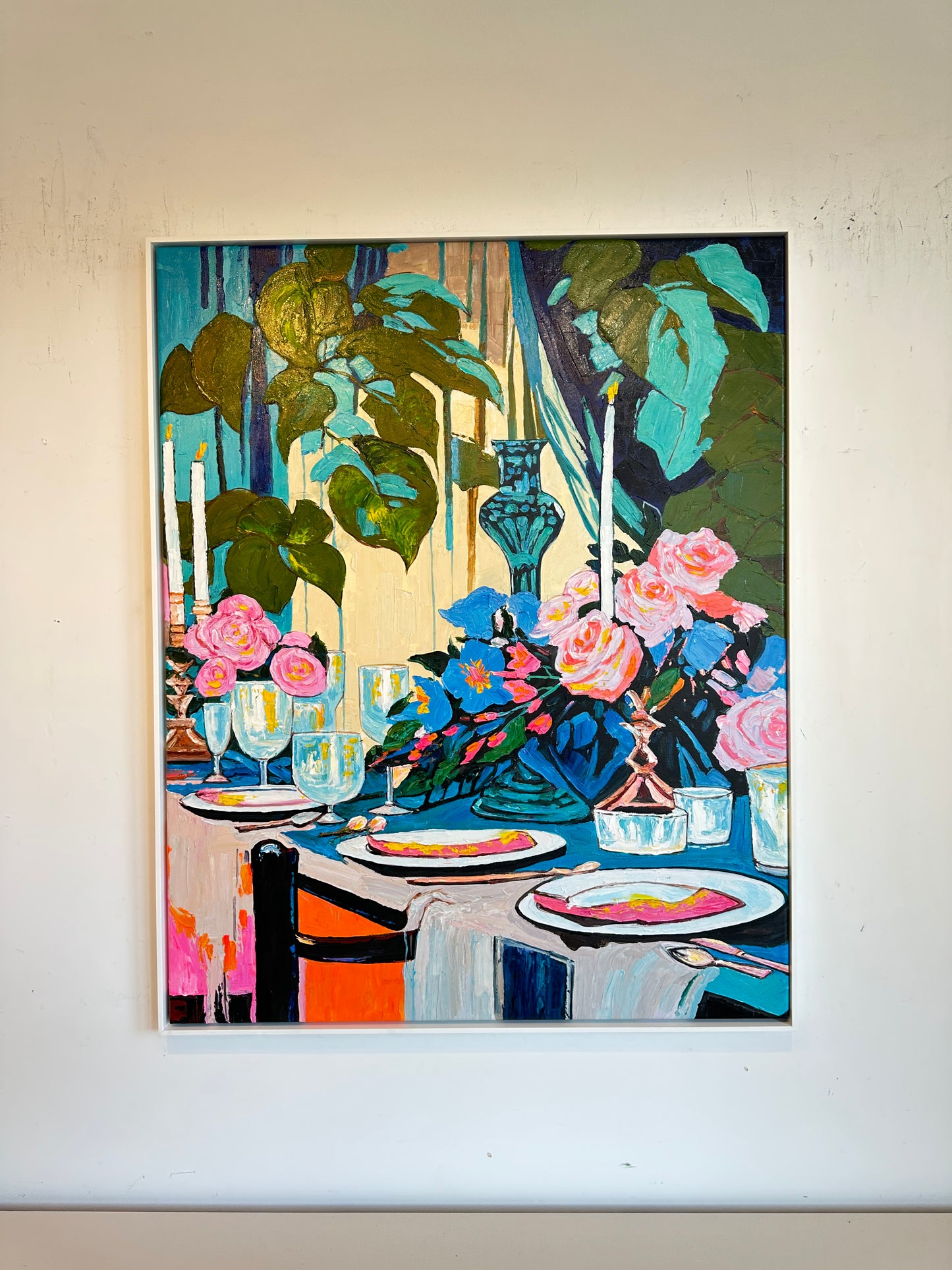 Midnight at the long table - Katharina Husslein