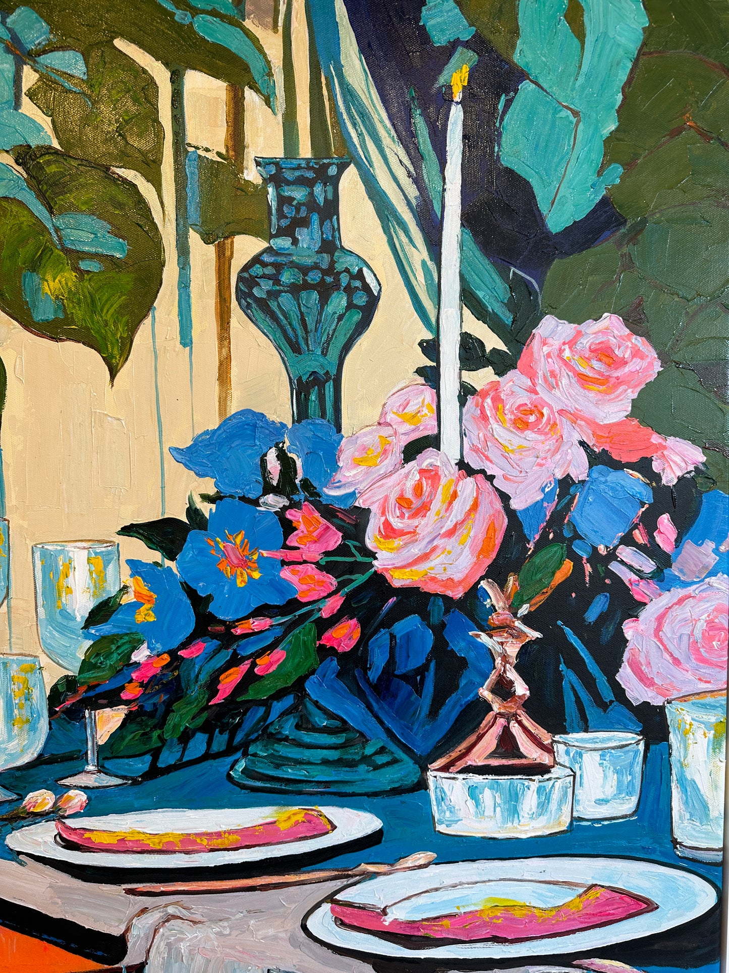 Midnight at the long table - Katharina Husslein