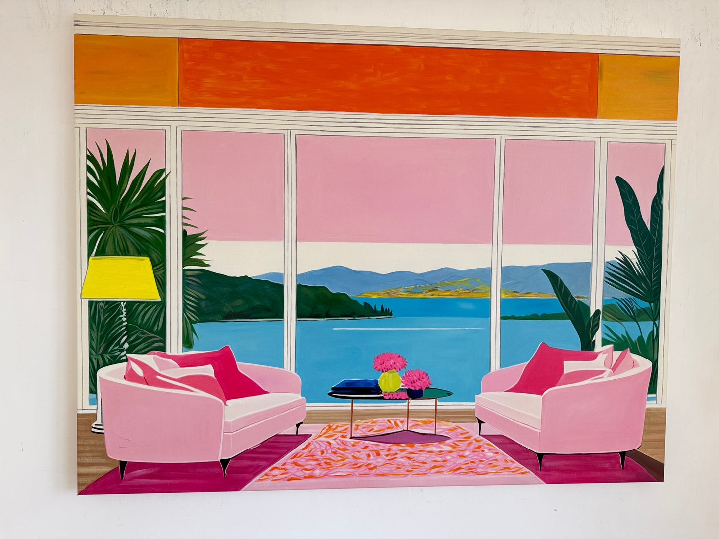 The room turned rosy - Barbara Schaumann
