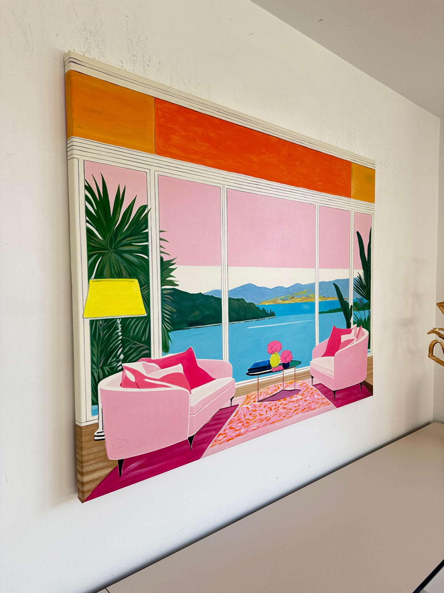 The room turned rosy - Barbara Schaumann