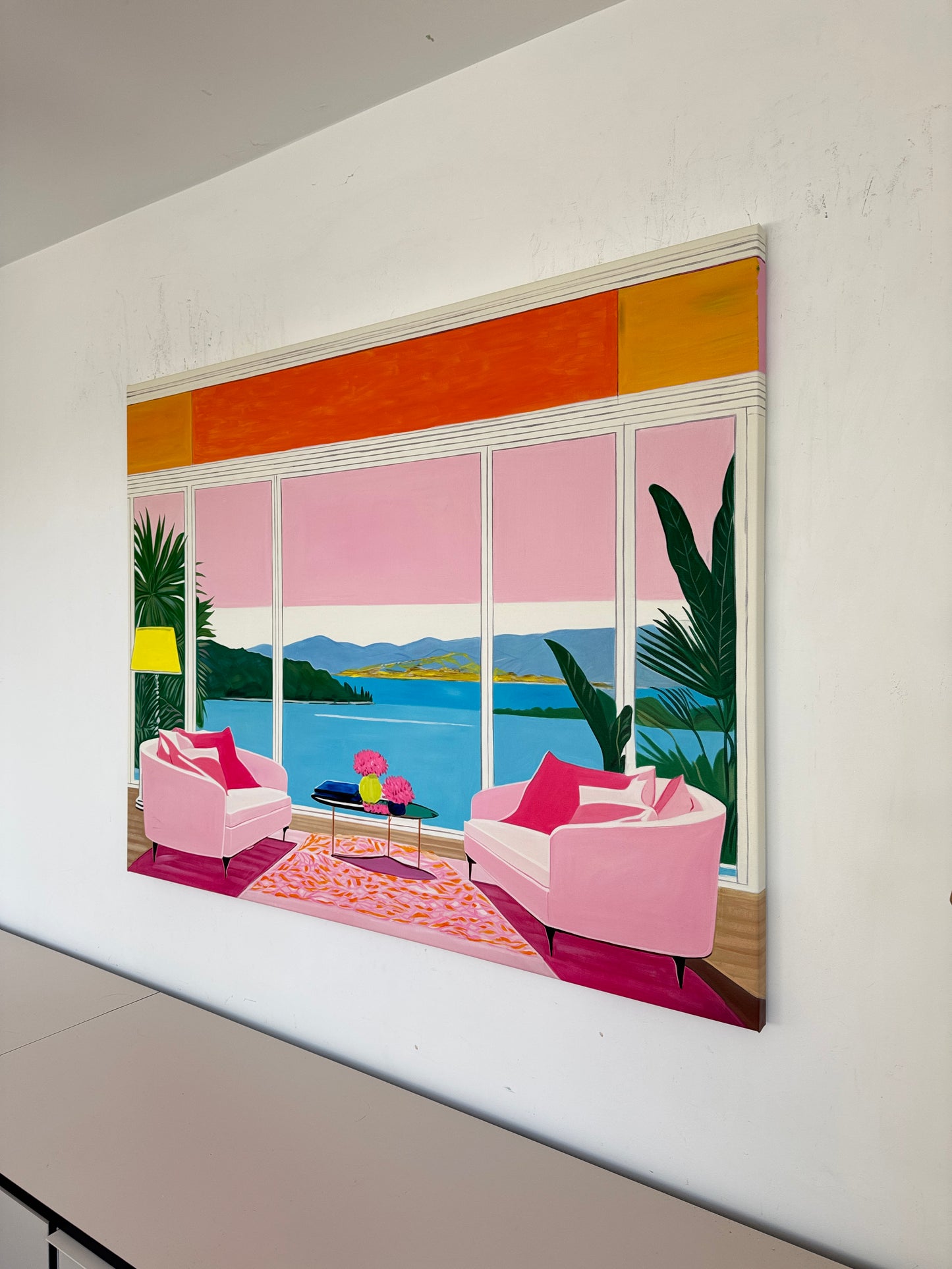 The room turned rosy - Barbara Schaumann