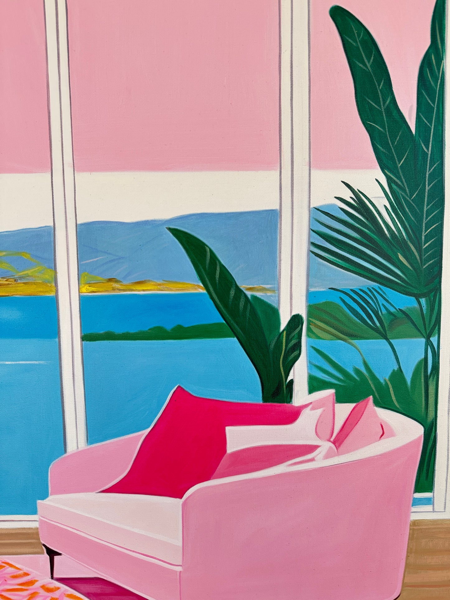 The room turned rosy - Barbara Schaumann
