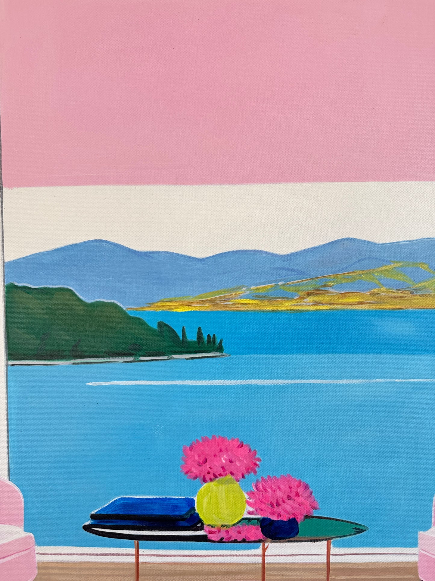 The room turned rosy - Barbara Schaumann