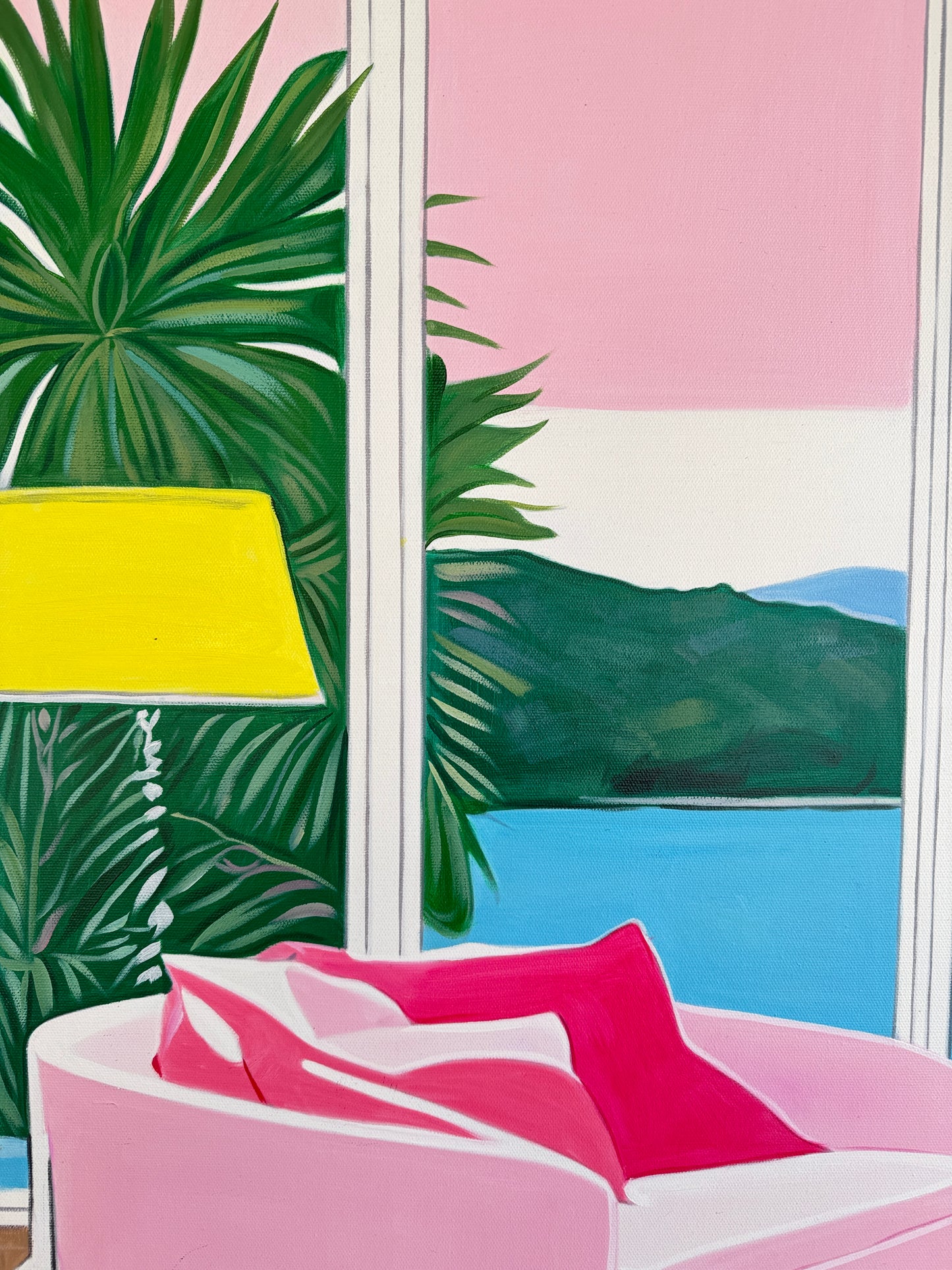 The room turned rosy - Barbara Schaumann