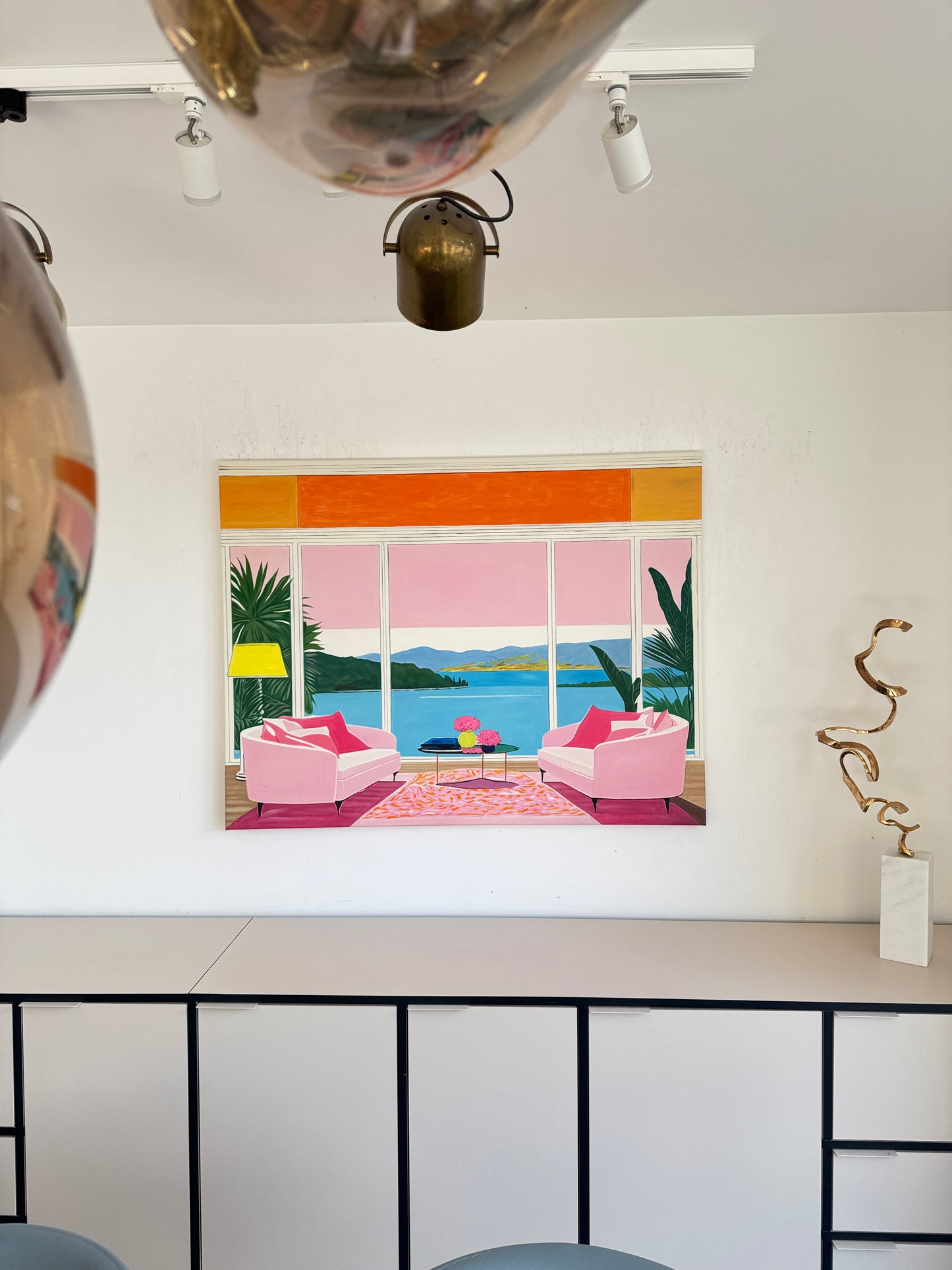 The room turned rosy - Barbara Schaumann