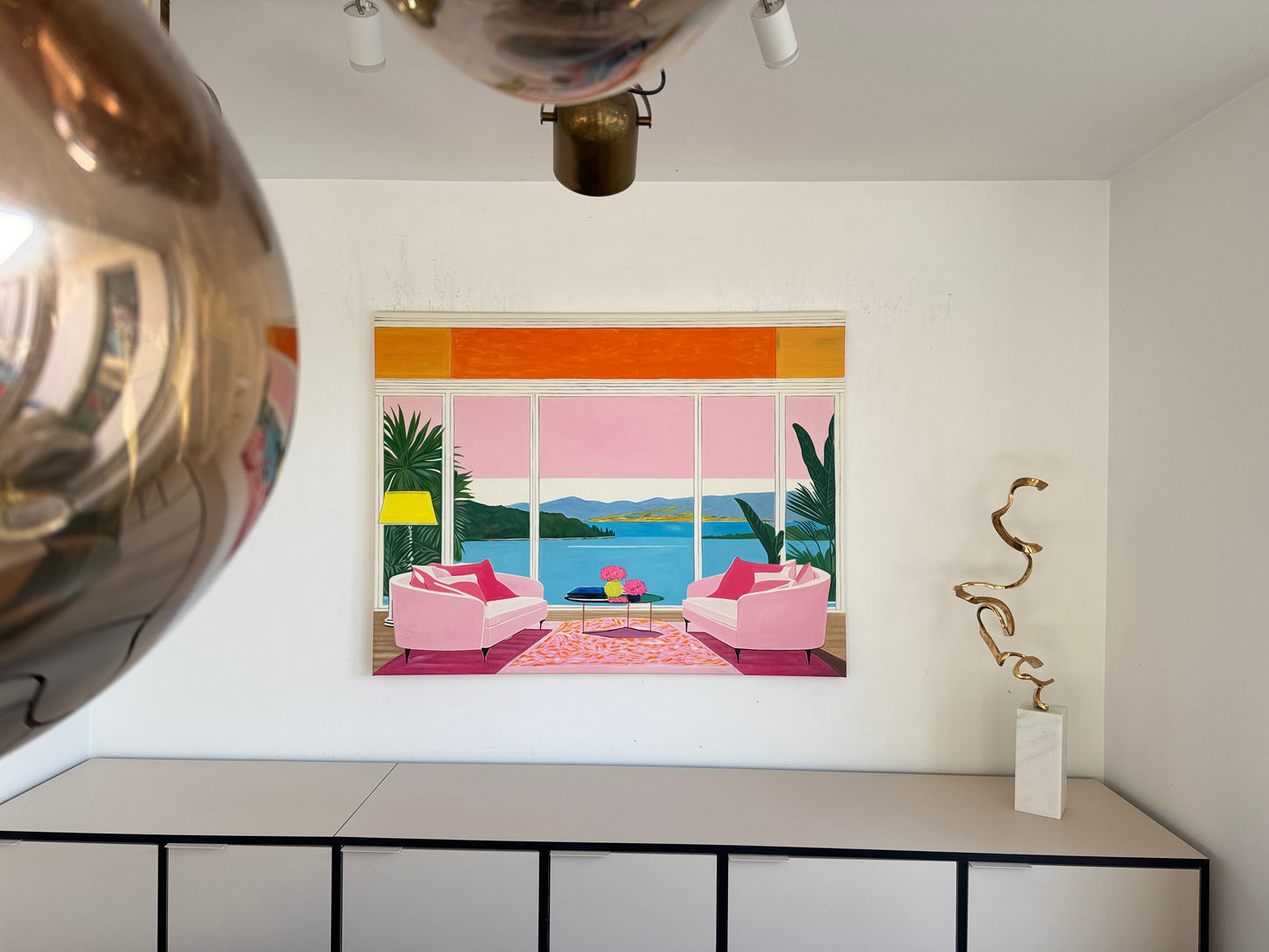 The room turned rosy - Barbara Schaumann