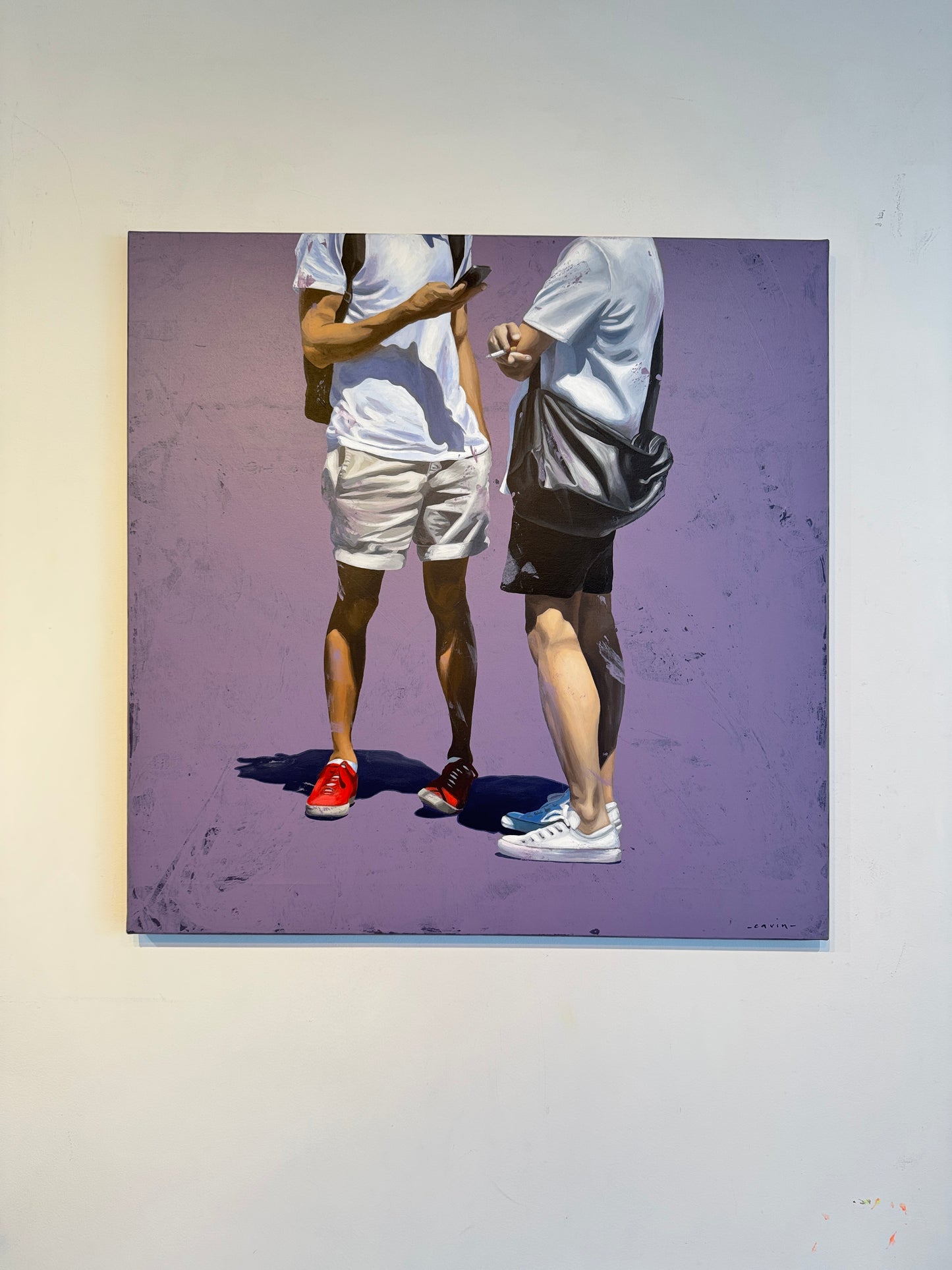 Between two words - Marylin Cavin