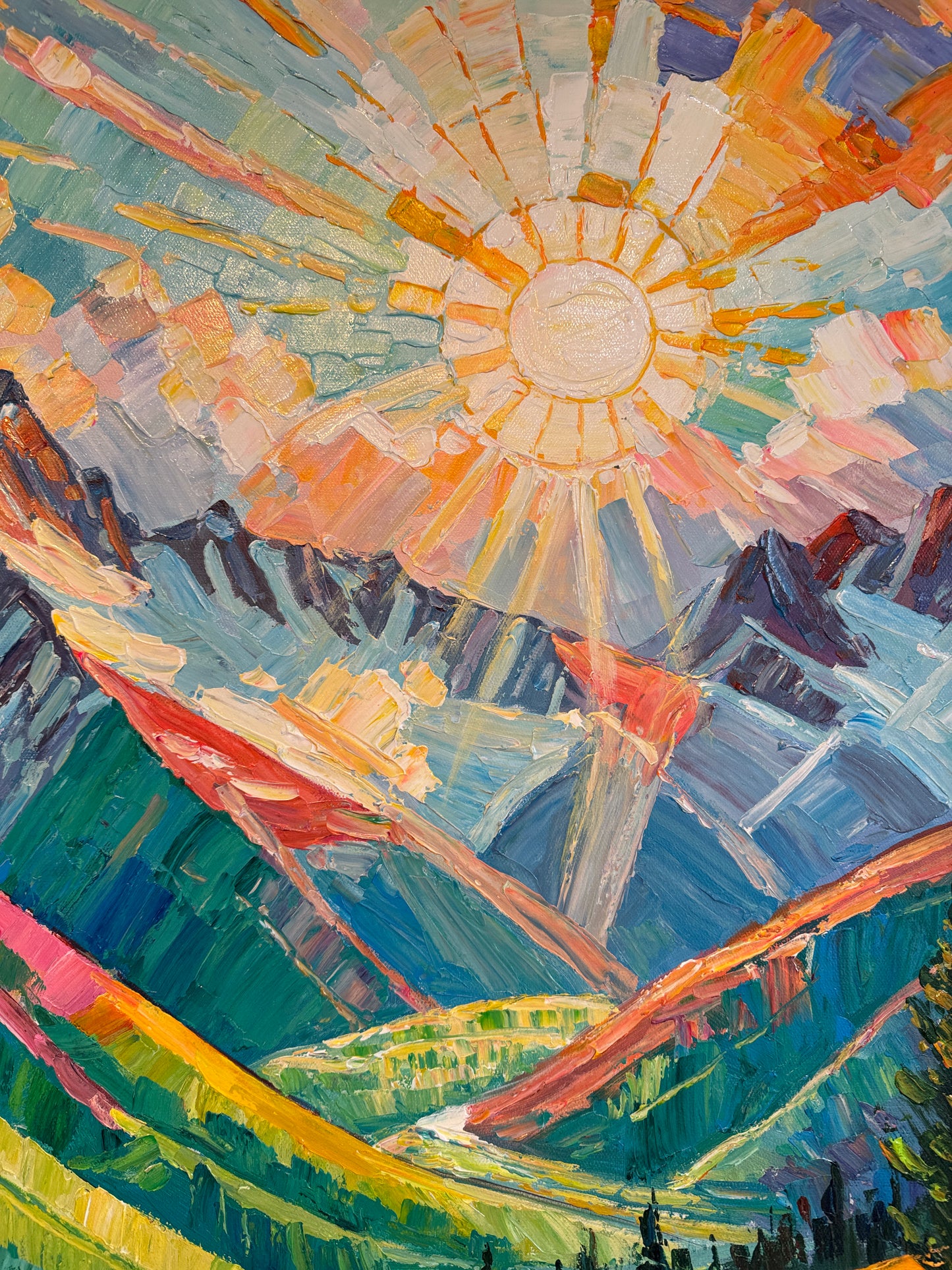 The quiet between mountains - K. Husslein