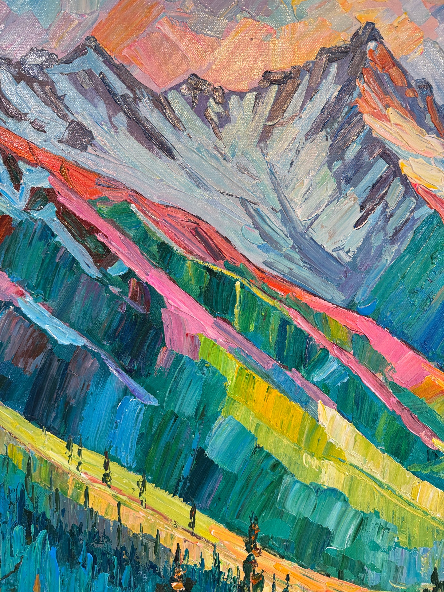 The quiet between mountains - K. Husslein