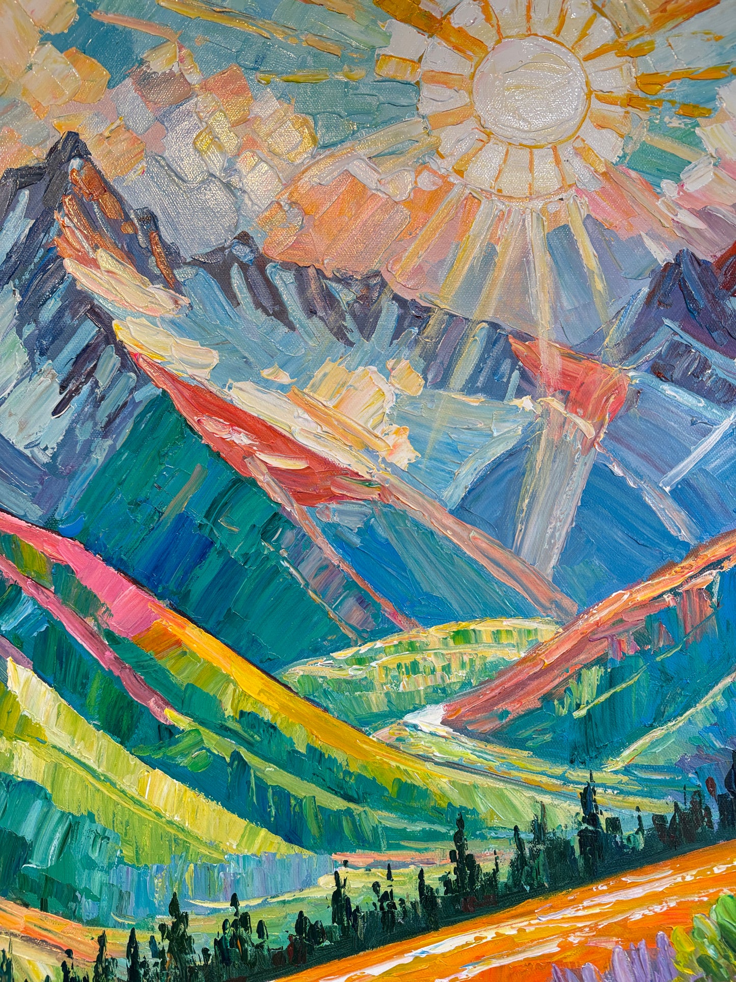 The quiet between mountains - K. Husslein