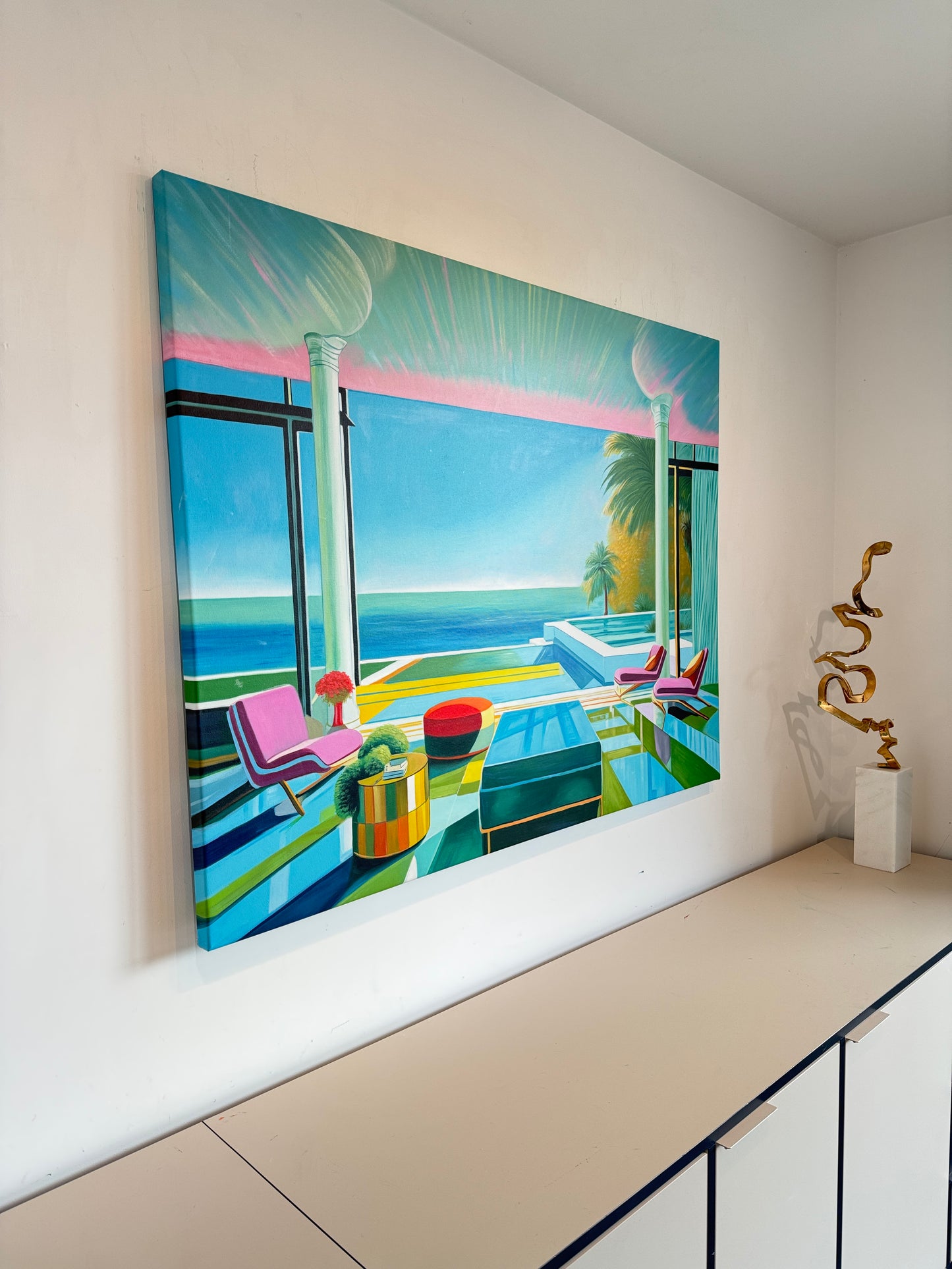 The horizon feels like home - Barbara Schaumann